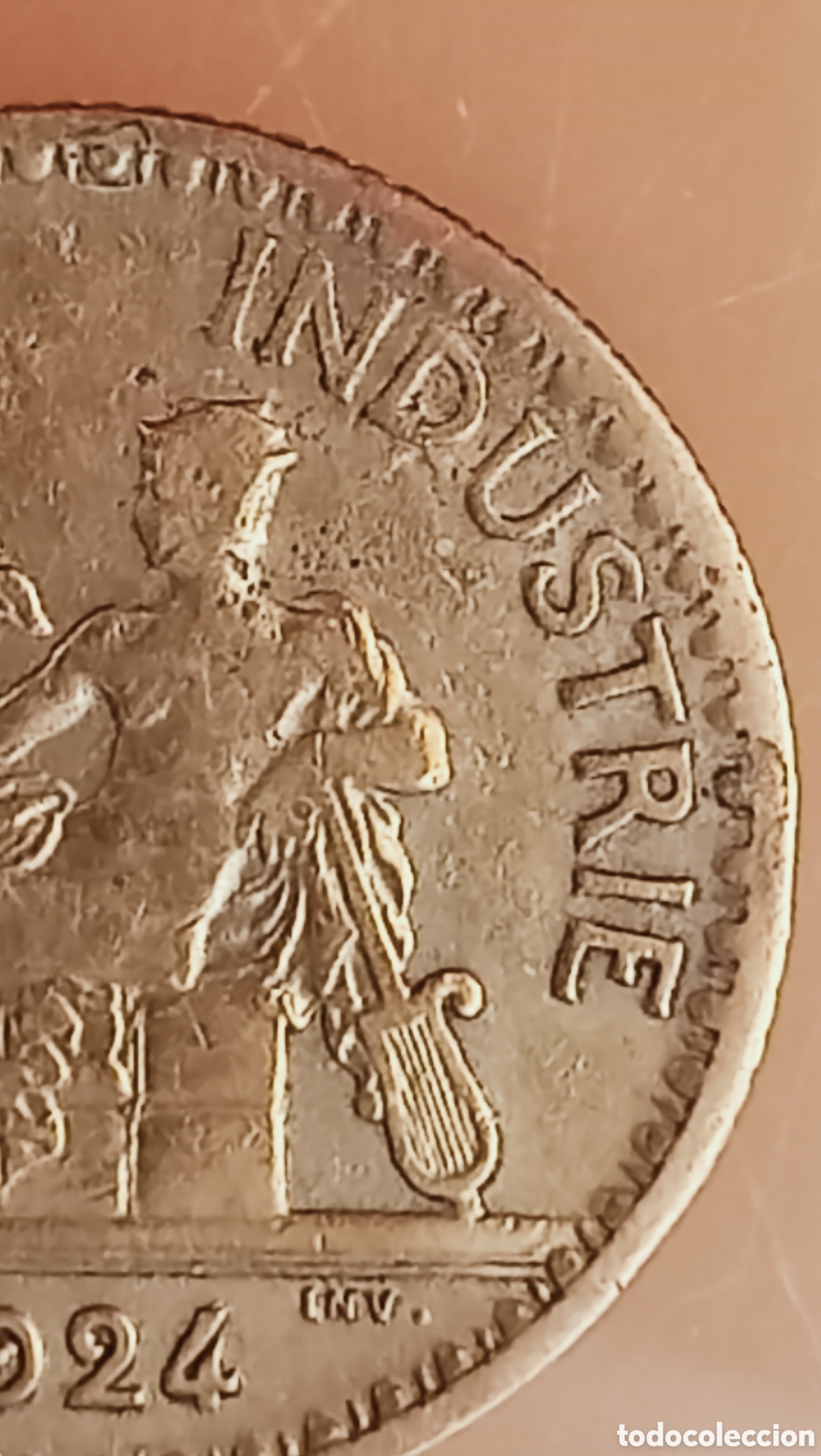 Monedas con errores: Moneda Francia(1924) variantes - Foto 5
