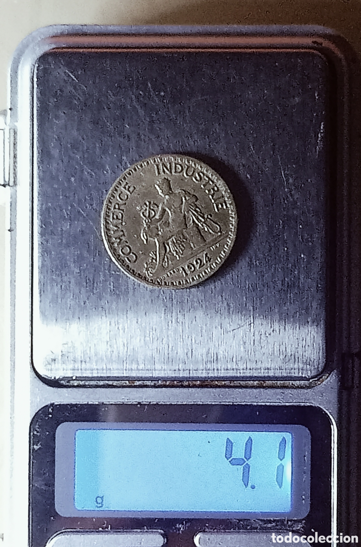 Monedas con errores: Moneda Francia(1924) variantes - Foto 27