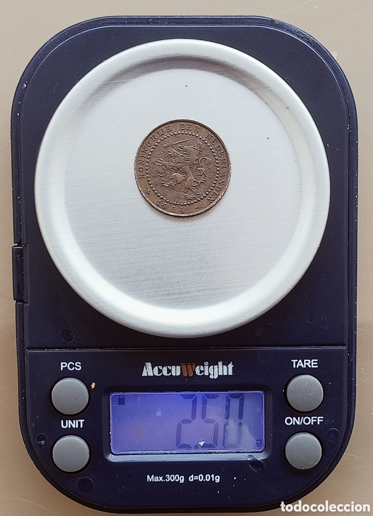 Monedas con errores: Pa&iacute;ses Bajos -1904-error de acu&ntilde;aci&oacute;n - Foto 3