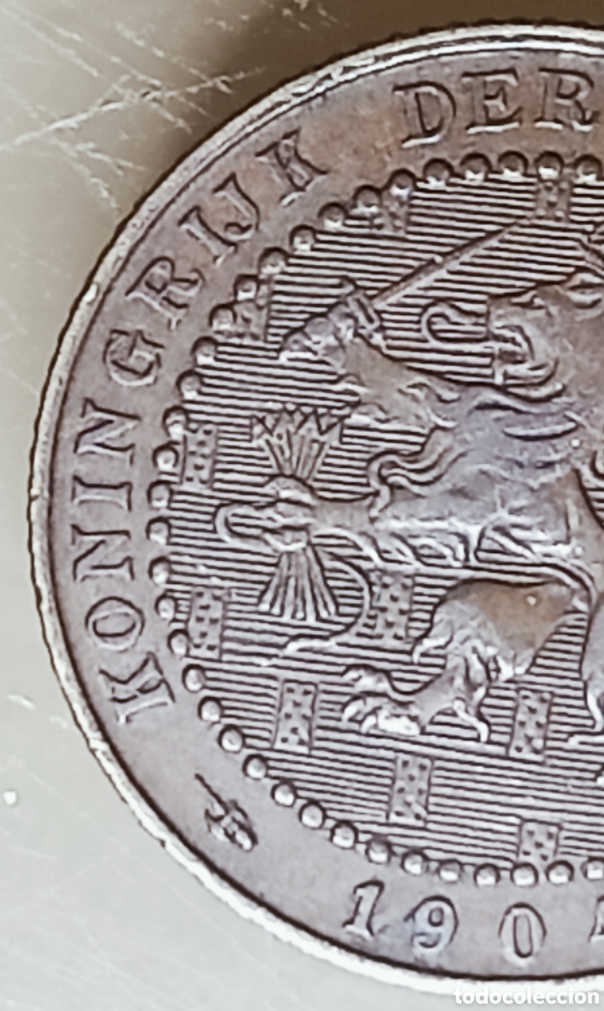 Monedas con errores: Pa&iacute;ses Bajos -1904-error de acu&ntilde;aci&oacute;n - Foto 15