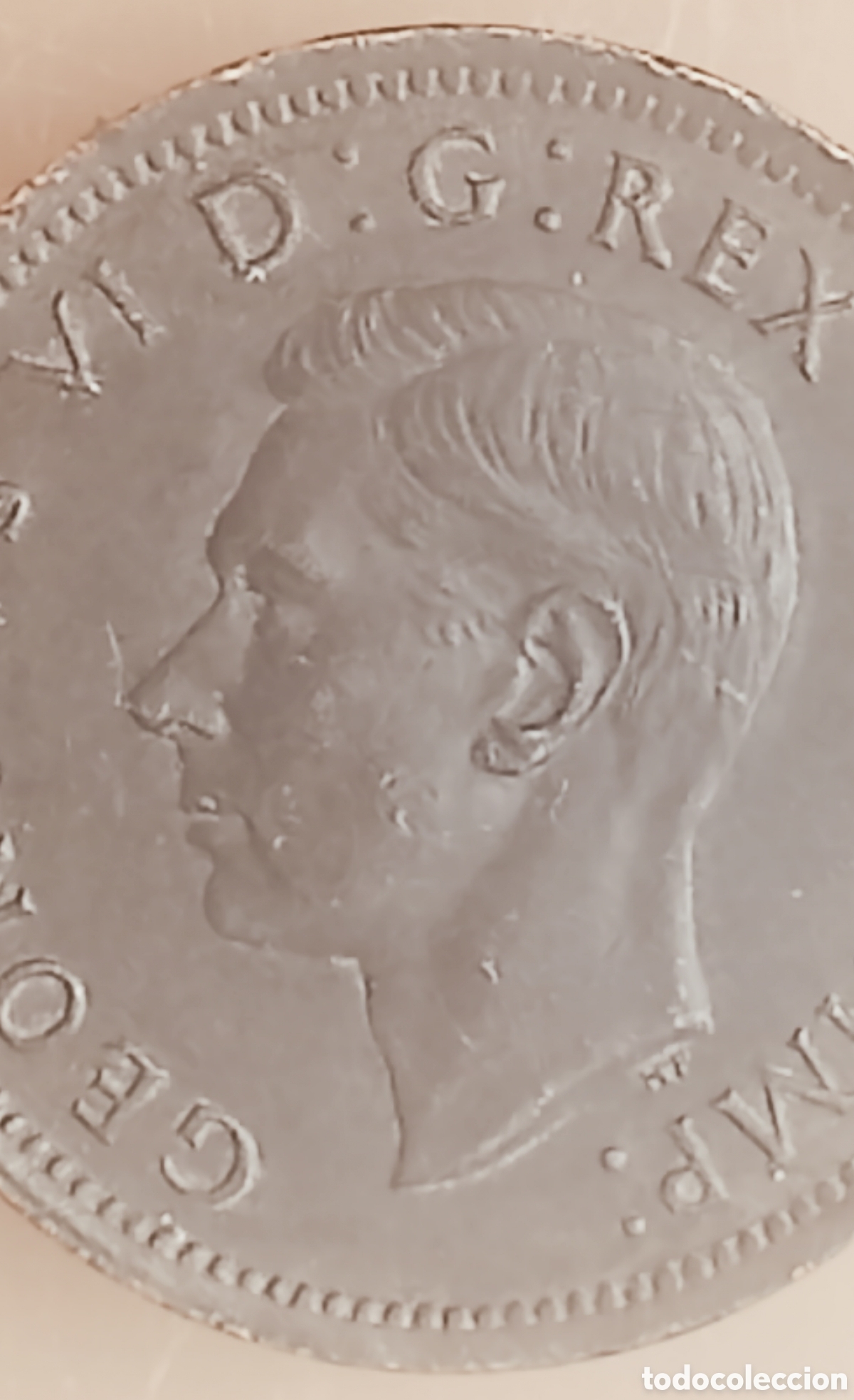 Monedas con errores: Moneda Canad&aacute;(1939) ERROR DE GIRO - Foto 2