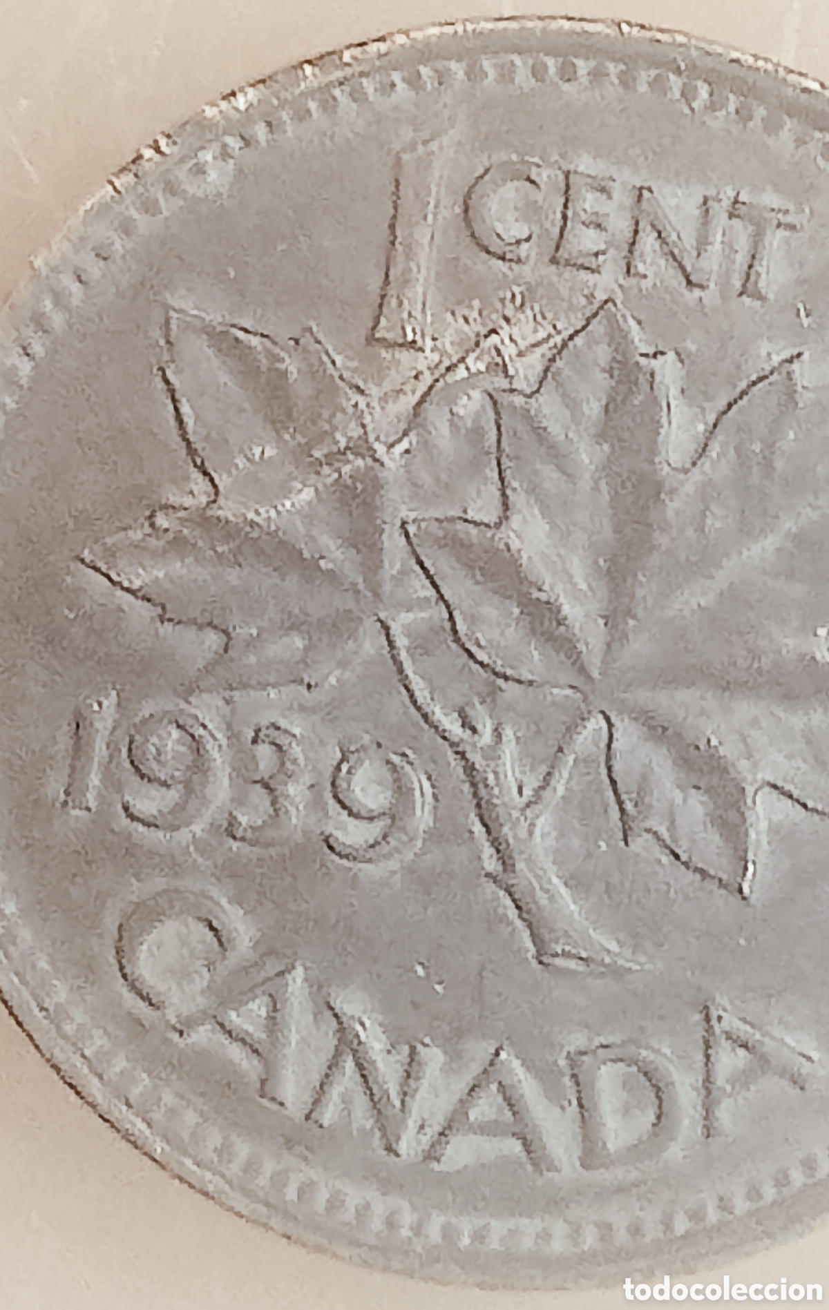 Monedas con errores: Moneda Canad&aacute;(1939) ERROR DE GIRO - Foto 10