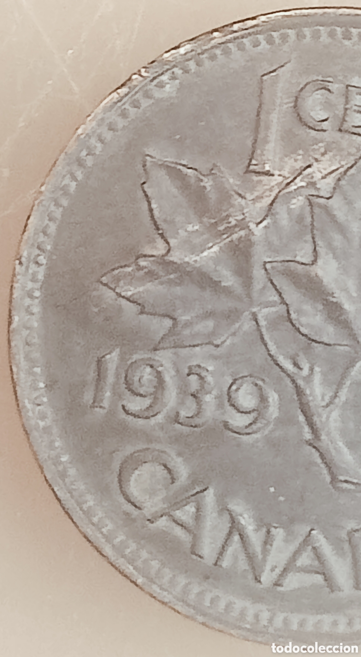 Monedas con errores: Moneda Canad&aacute;(1939) ERROR DE GIRO - Foto 12