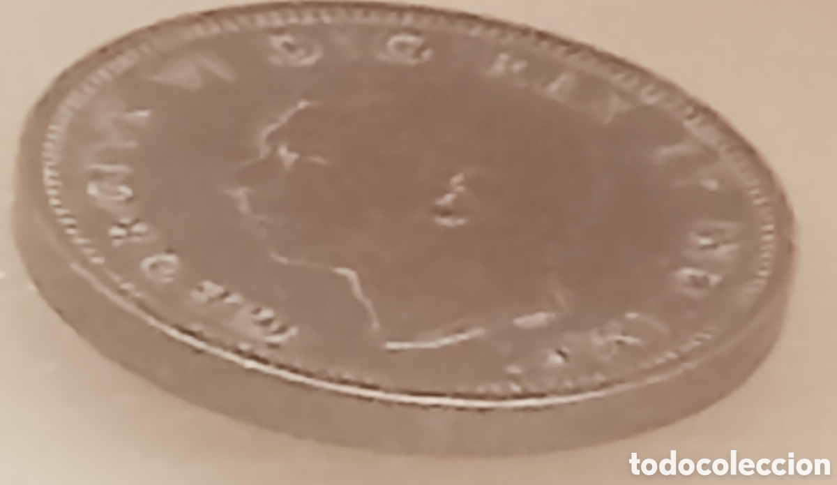 Monedas con errores: Moneda Canad&aacute;(1939) ERROR DE GIRO - Foto 24
