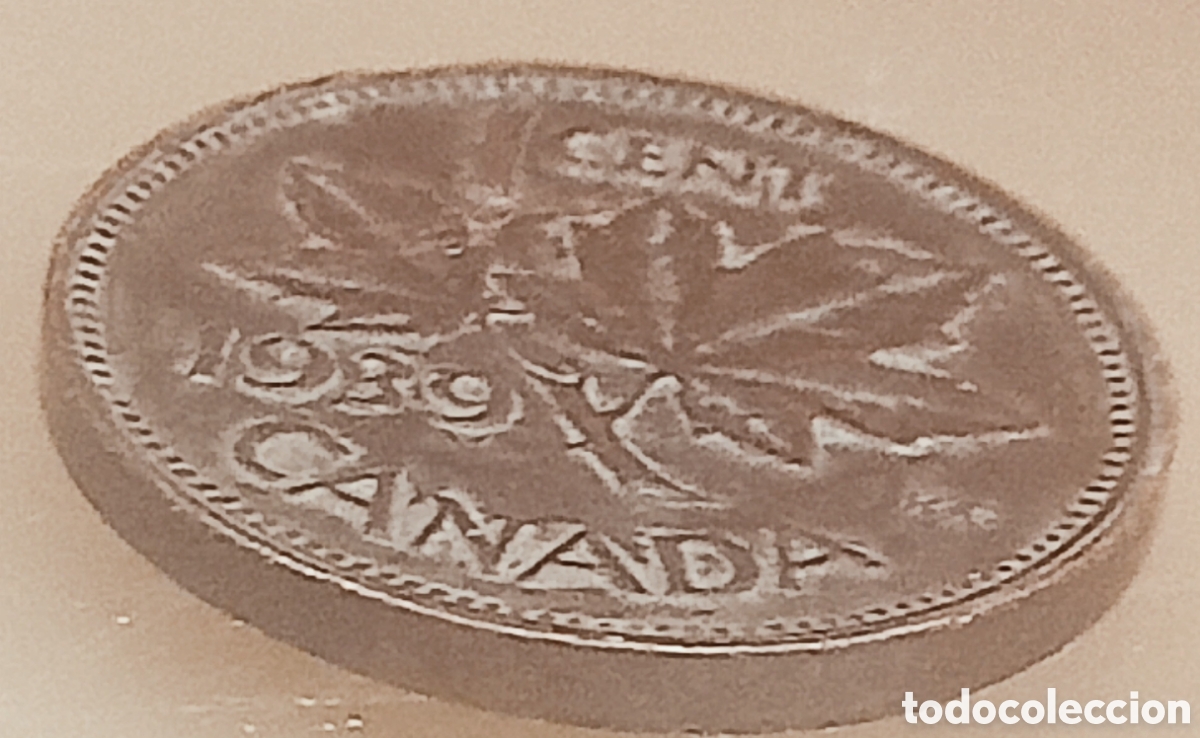 Monedas con errores: Moneda Canad&aacute;(1939) ERROR DE GIRO - Foto 27