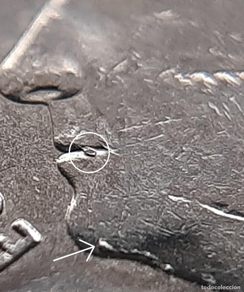 Moedas com erros: (ESPA&Ntilde;A-ERROR)(2024) 1 EURO CON EXCESOS DE METAL