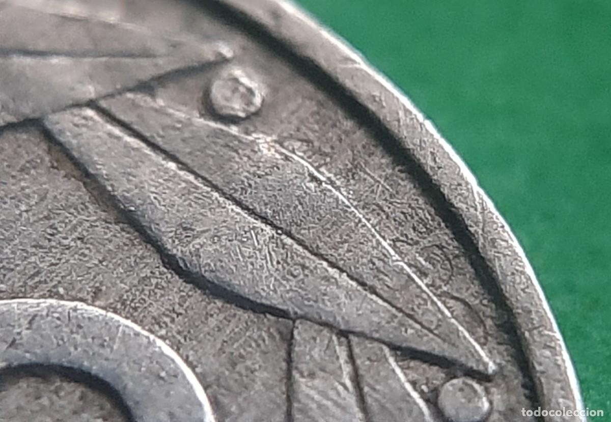 Monedas con errores: (ESPA&Ntilde;A-ERROR)(1959) 10 C&Eacute;NTIMOS DEL ESTADO ESPA&Ntilde;OL CON REPINTE - Foto 6