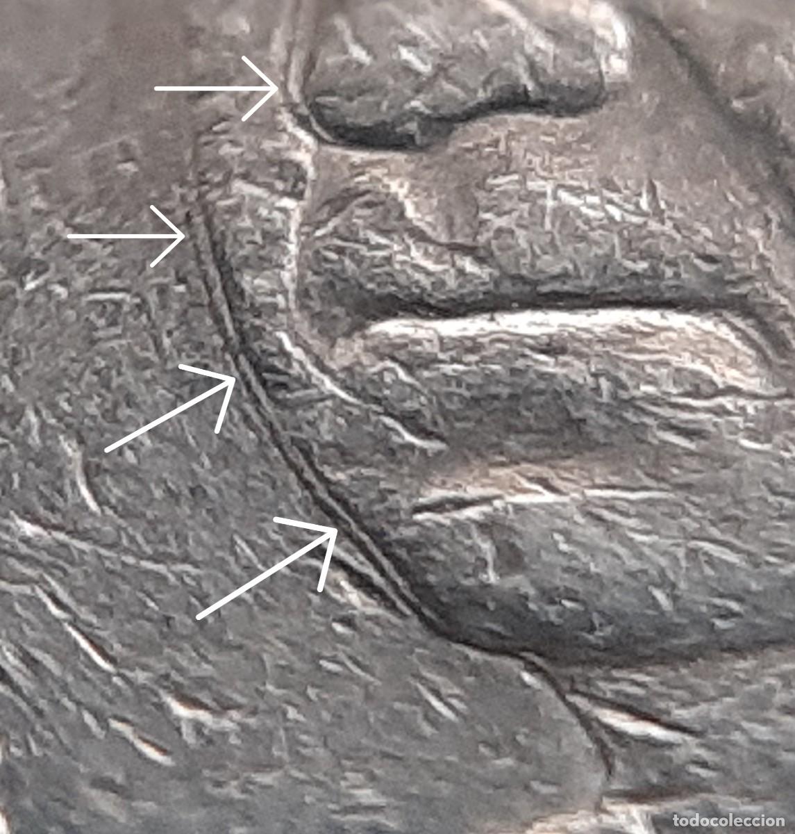Coins with Errors: (ESPA&Ntilde;A-ERROR)(2008) 1 EURO CON REMARQUE DE BUSTO DE JUAN CARLOS I