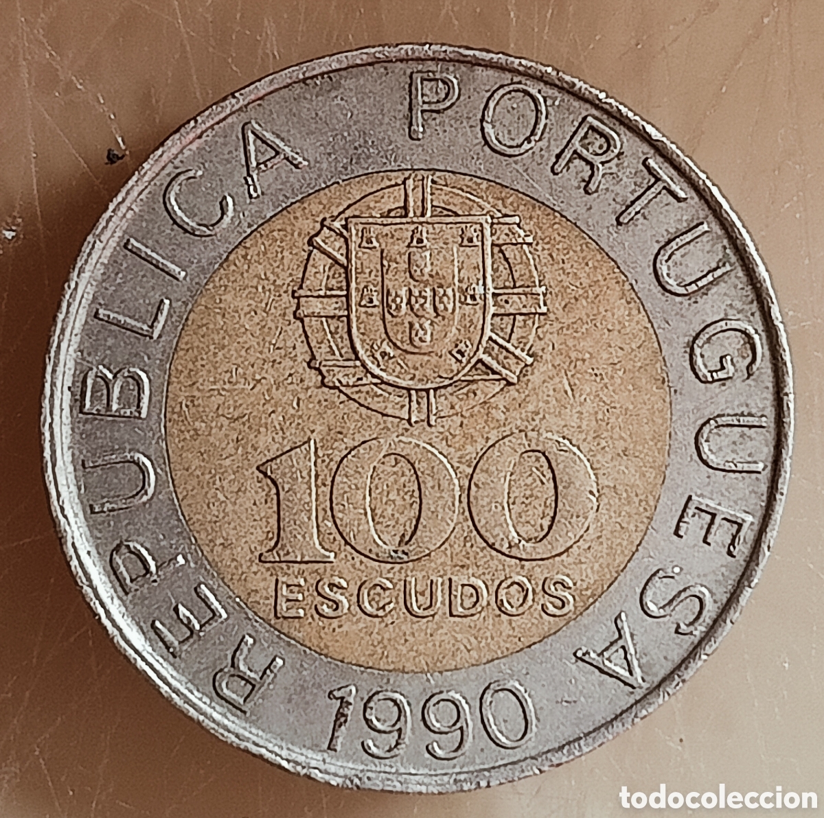 Monedas con errores: Moneda Portugal(1990) RAR&Iacute;SIMA - Foto 8