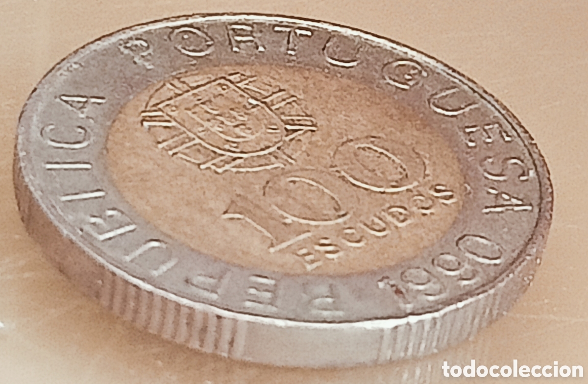 Monedas con errores: Moneda Portugal(1990) RAR&Iacute;SIMA - Foto 15