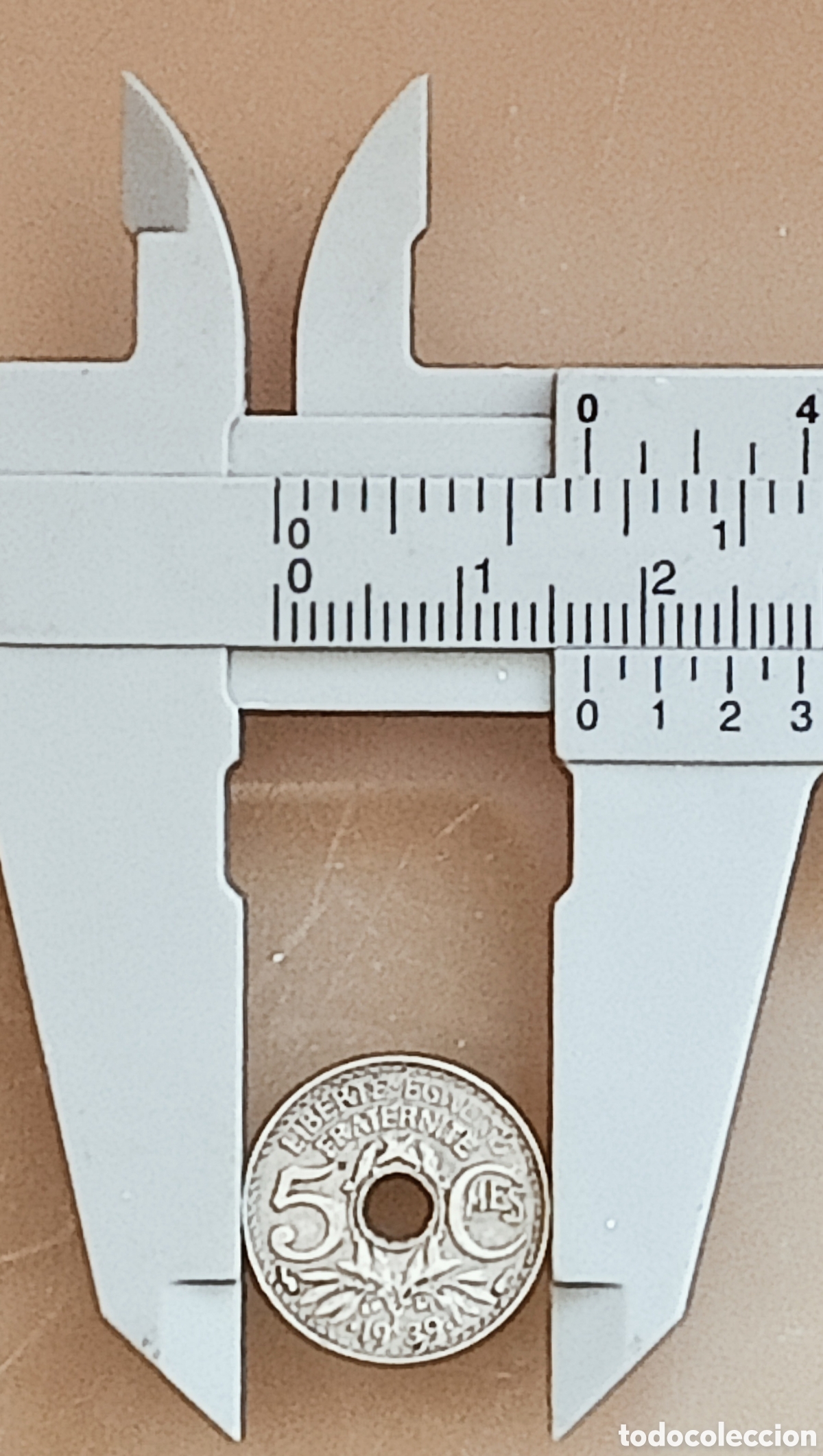 Monedas con errores: Moneda Francia(1939) error - Foto 5