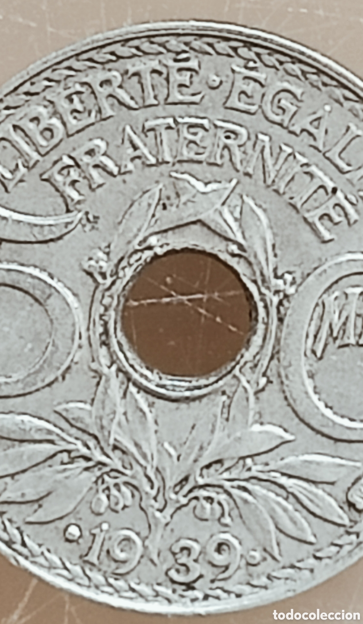 Monedas con errores: Moneda Francia(1939) error - Foto 12