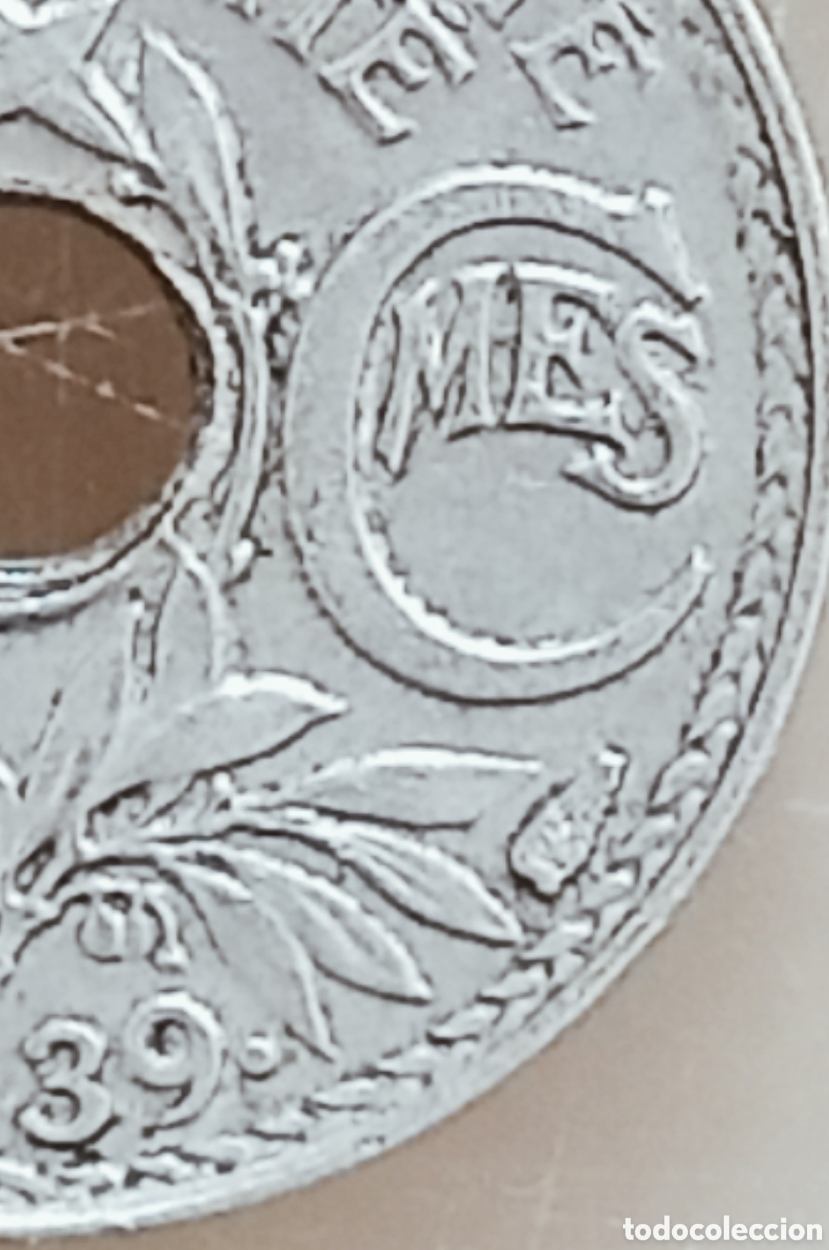 Monedas con errores: Moneda Francia(1939) error - Foto 18