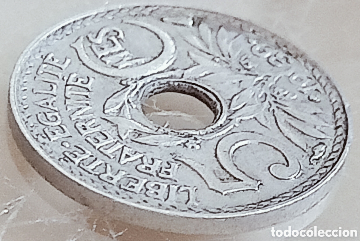 Monedas con errores: Moneda Francia(1939) error - Foto 30