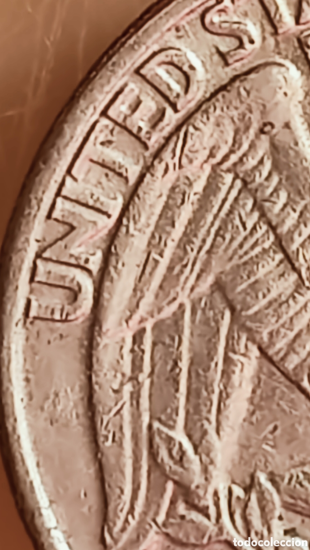 Monedas con errores: Moneda USA (1984*P) error de acu&ntilde;aci&oacute;n - Foto 15