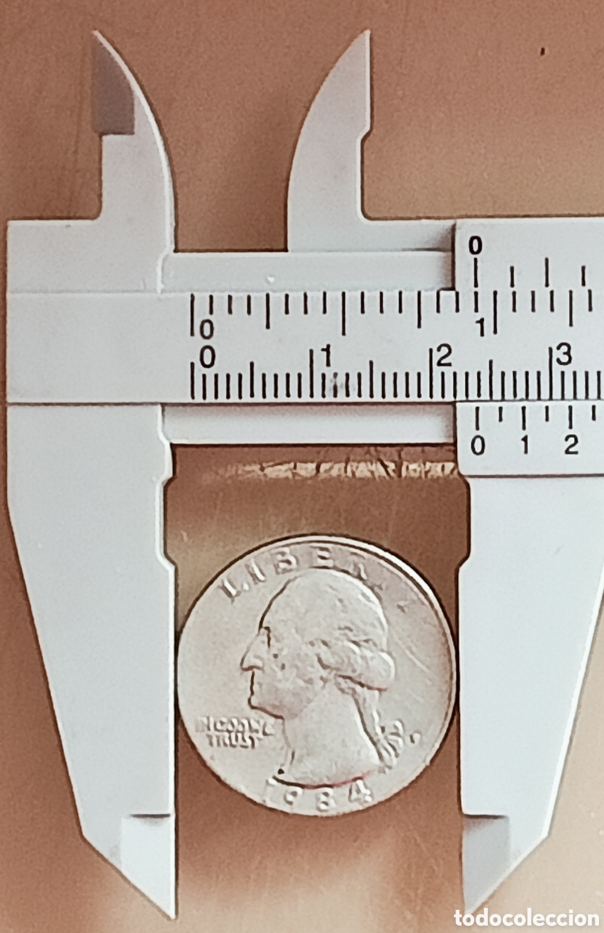 Monedas con errores: Moneda USA (1984*P) error de acu&ntilde;aci&oacute;n - Foto 22