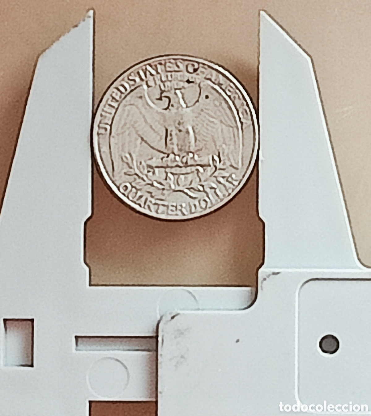 Monedas con errores: Moneda USA (1984*P) error de acu&ntilde;aci&oacute;n - Foto 24