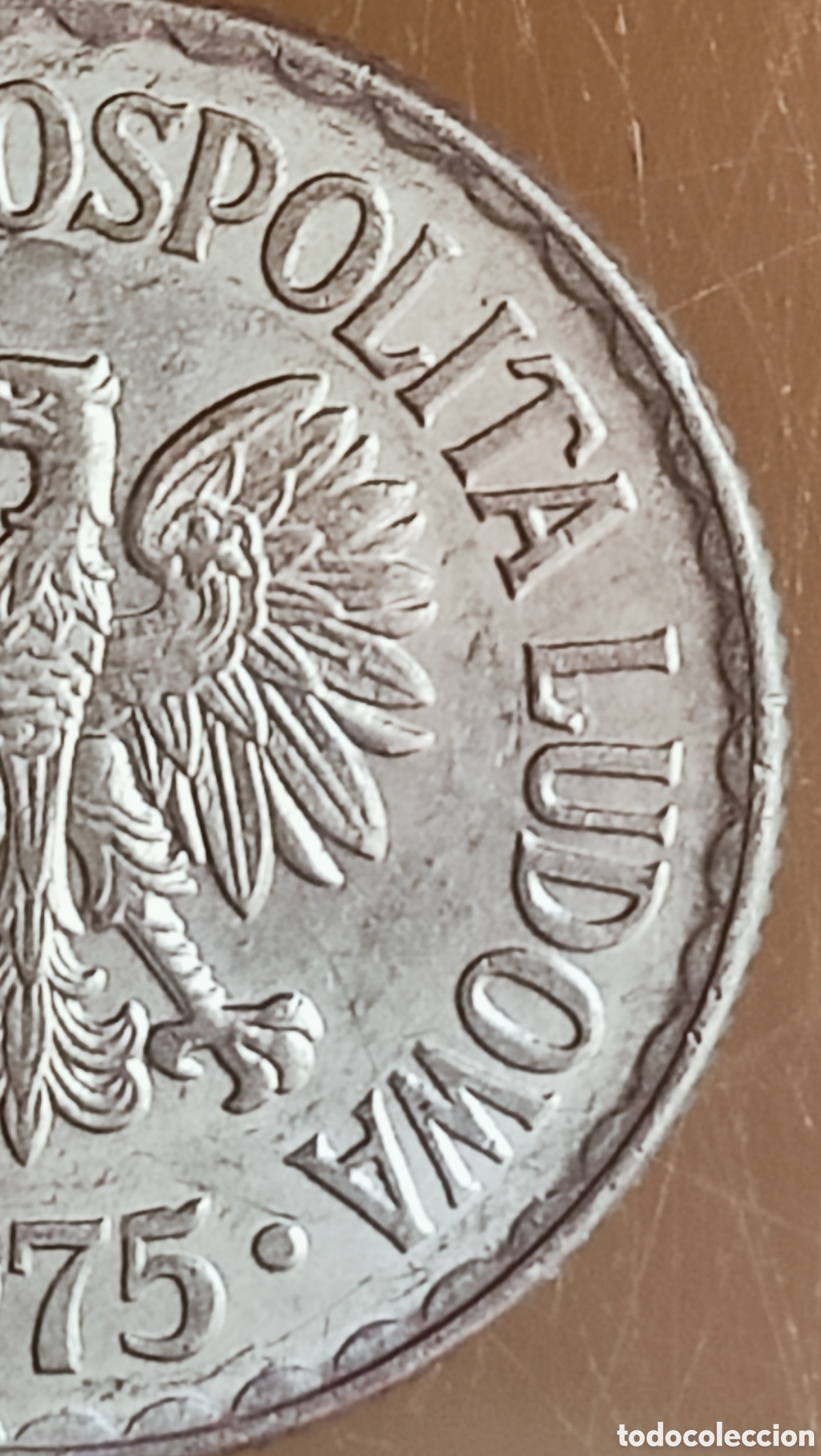 Monedas con errores: Moneda Polonia(1975) Variante - Foto 4