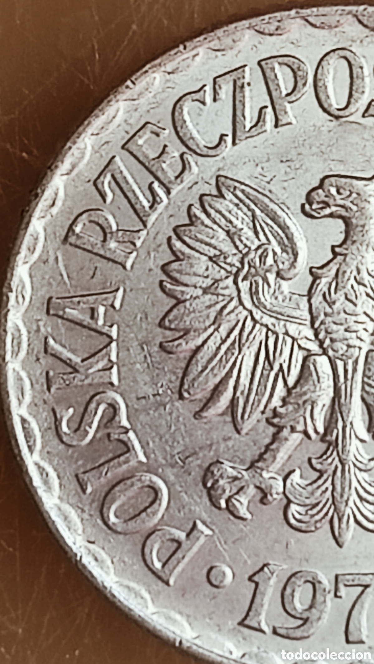 Monedas con errores: Moneda Polonia(1975) Variante - Foto 5