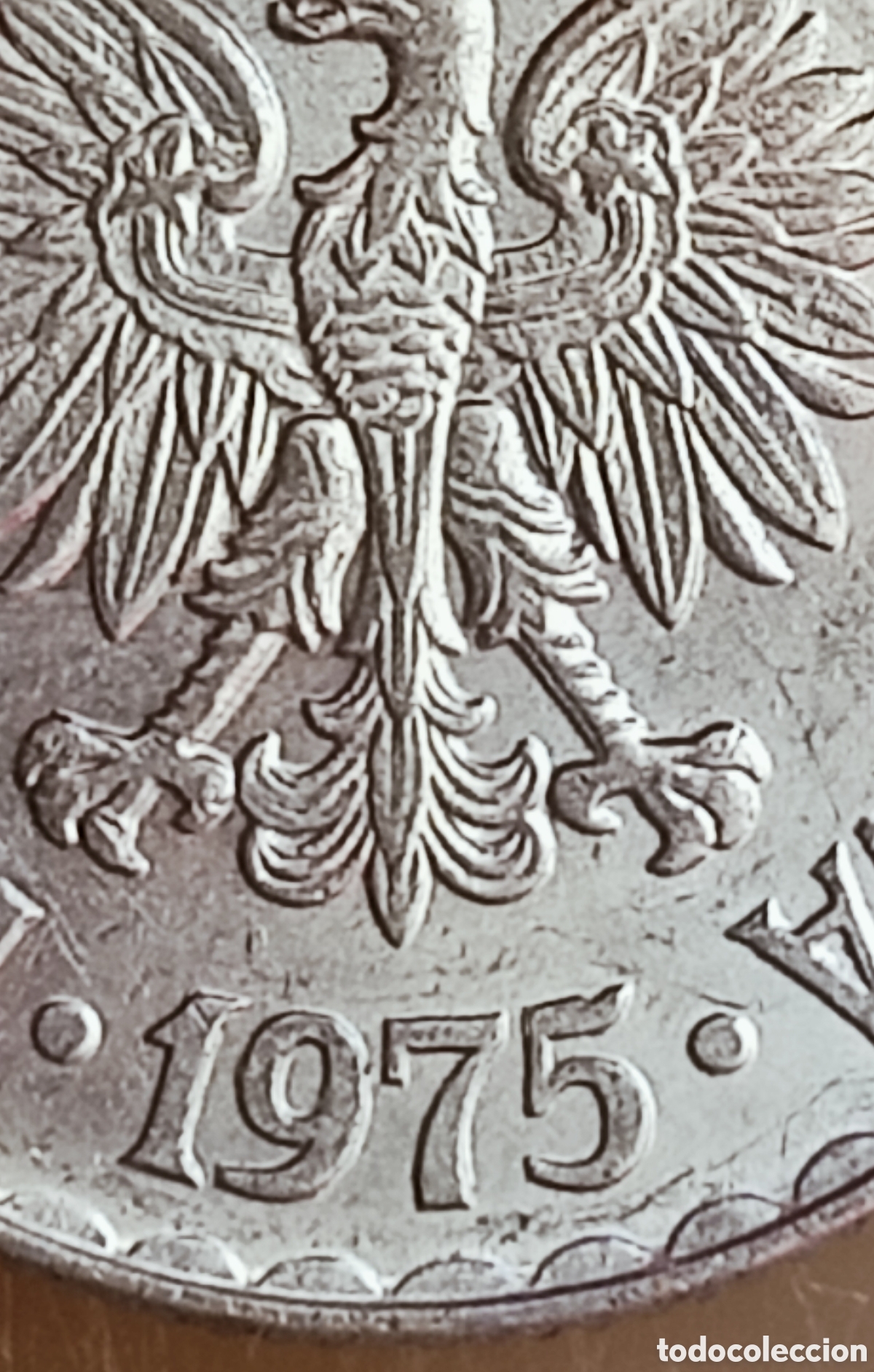 Monedas con errores: Moneda Polonia(1975) Variante - Foto 7
