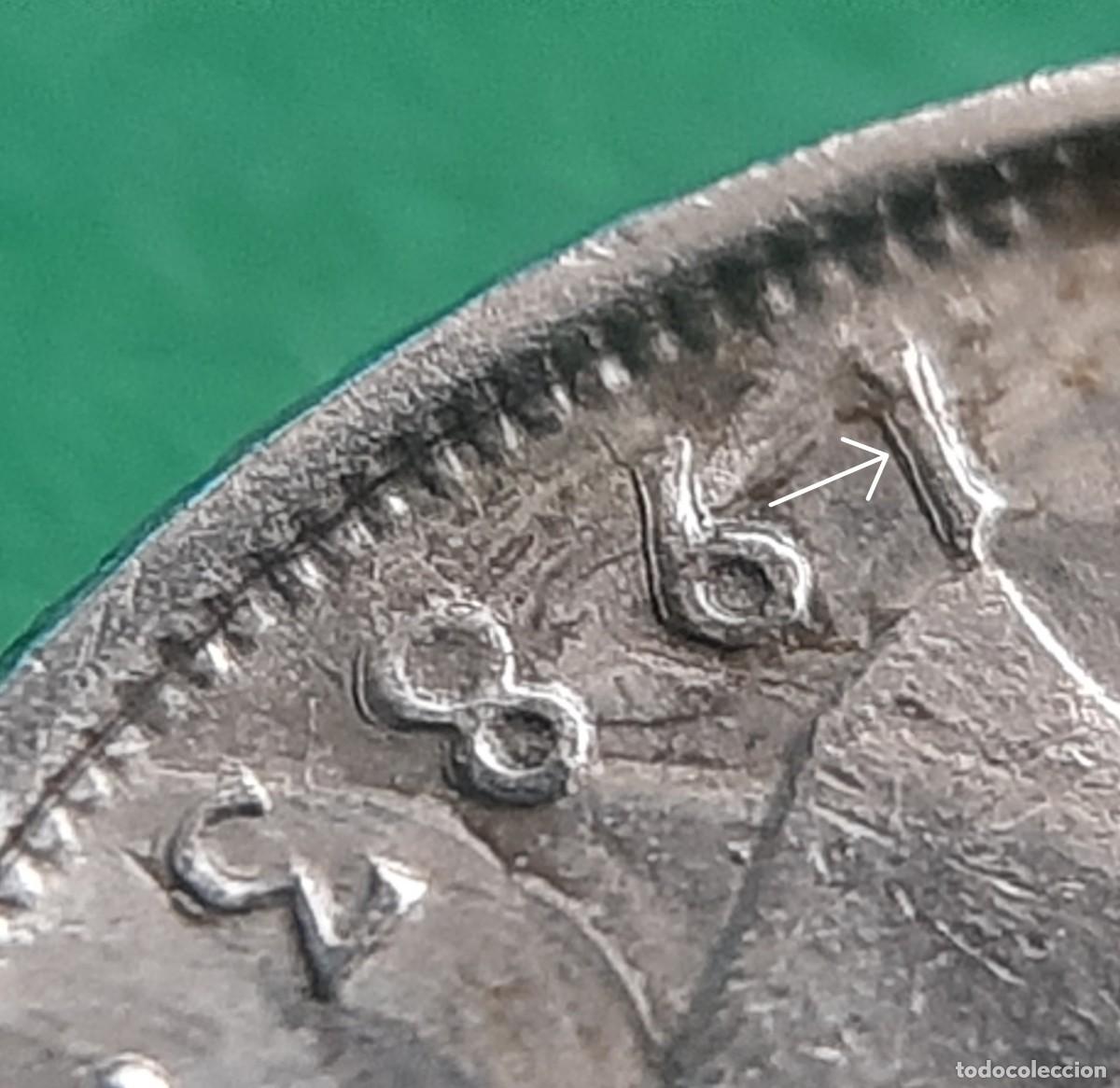 Monedas con errores: (ESPA&Ntilde;A-ERROR)(1983) 10 PESETAS CON ERROR REMARCADA - Foto 7