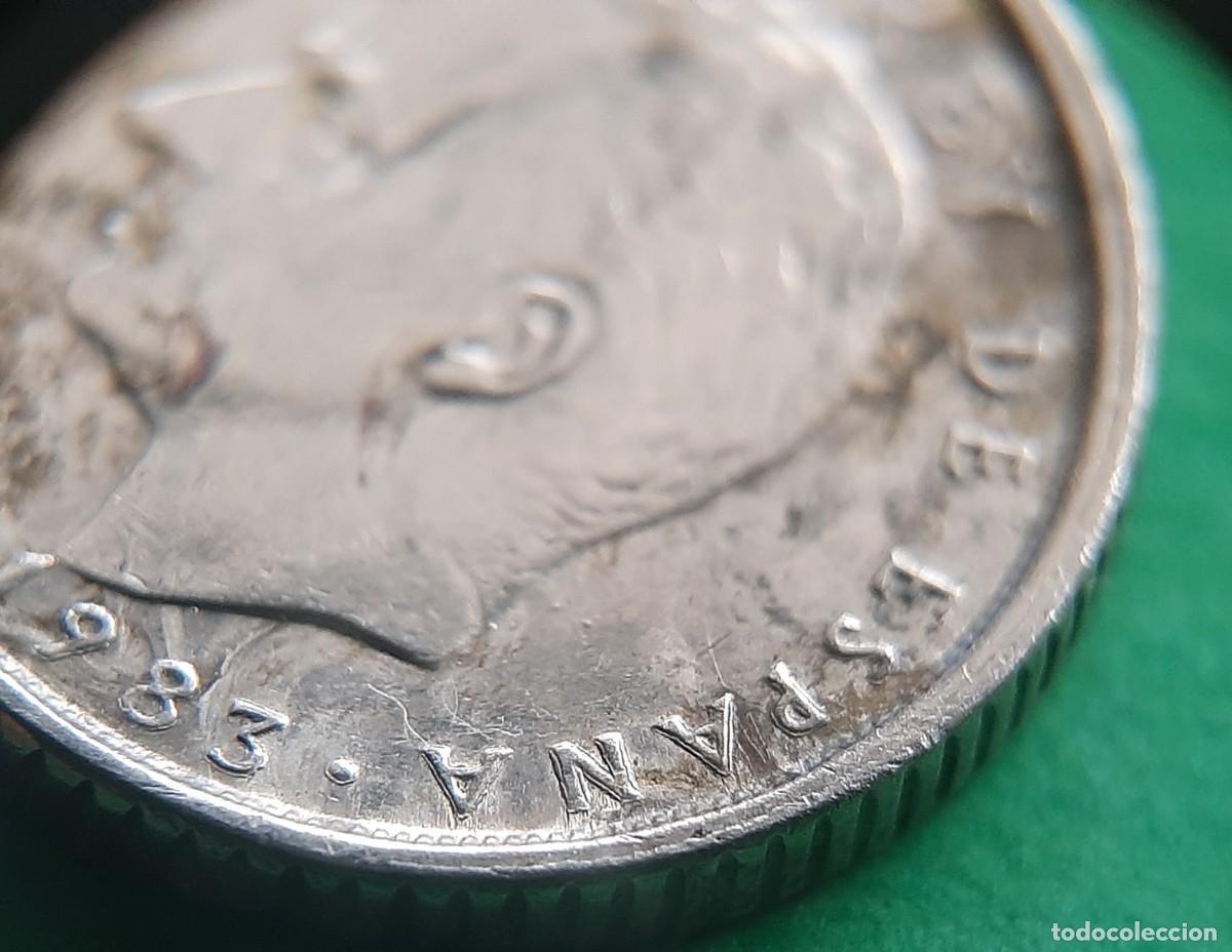 Monedas con errores: (ESPA&Ntilde;A-ERROR)(1983) 10 PESETAS CON ERROR REMARCADA - Foto 8