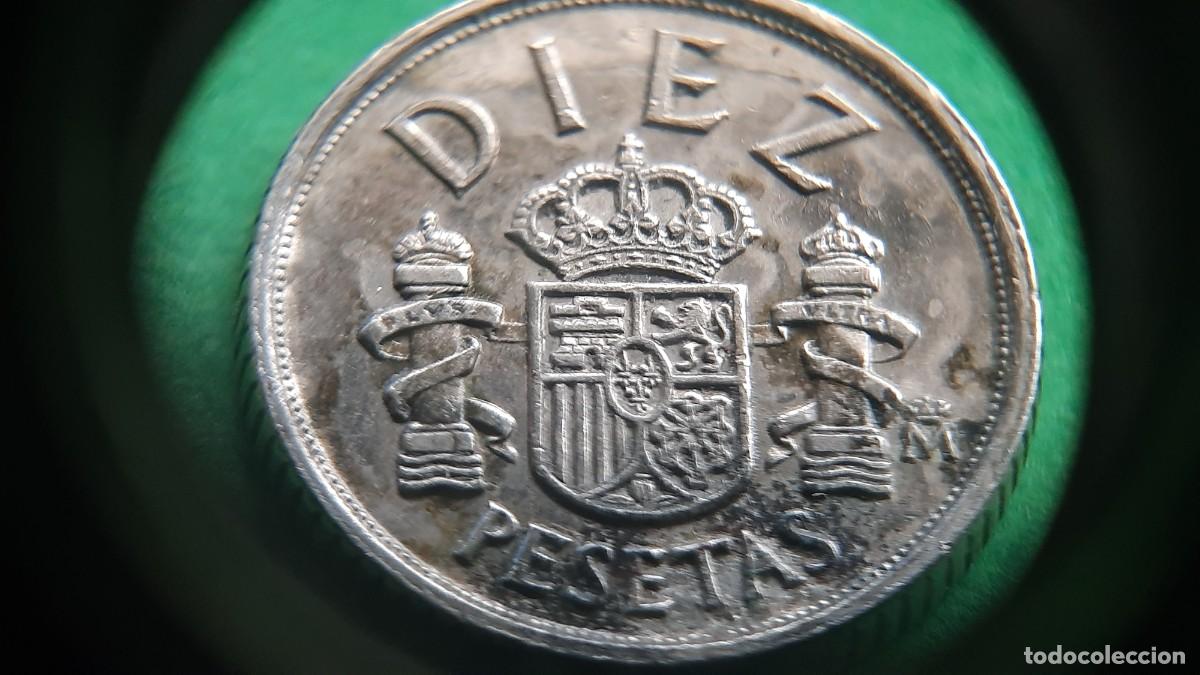 Monedas con errores: (ESPA&Ntilde;A-ERROR)(1983) 10 PESETAS CON ERROR REMARCADA - Foto 12