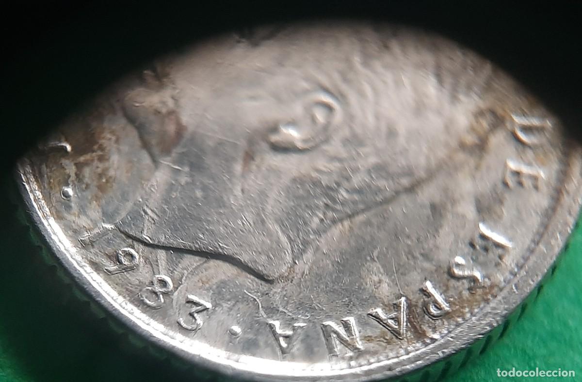 Monedas con errores: (ESPA&Ntilde;A-ERROR)(1983) 10 PESETAS CON ERROR REMARCADA - Foto 13