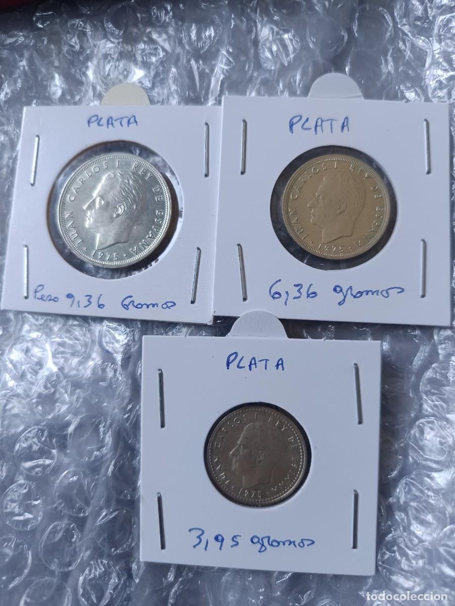 Monete con errori: Monedas en plata 25,5,1 pesetas 1980