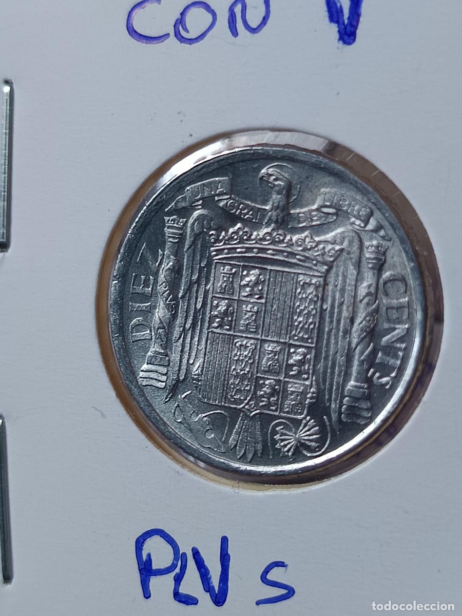 Monedas con errores: Monedas 10 c&eacute;ntimos 1941 plus con V sin circular - Foto 6