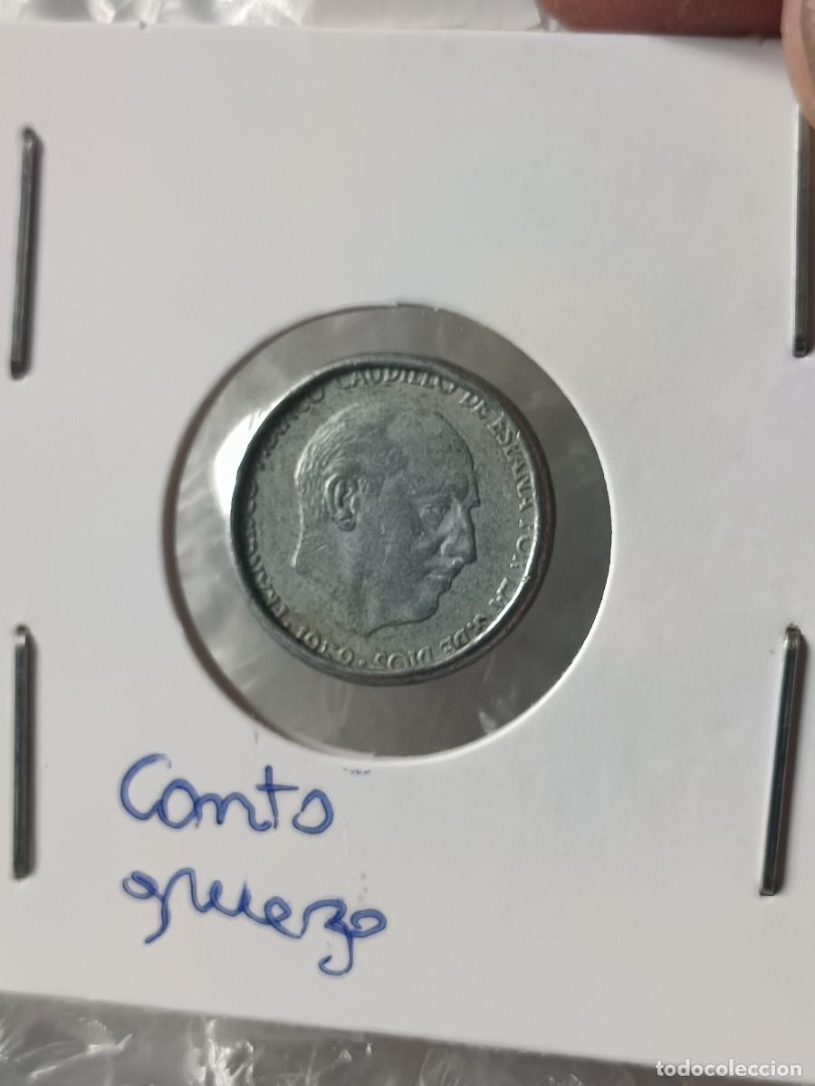 Monete con errori: 10 c&eacute;ntimos 1959 canto grueso