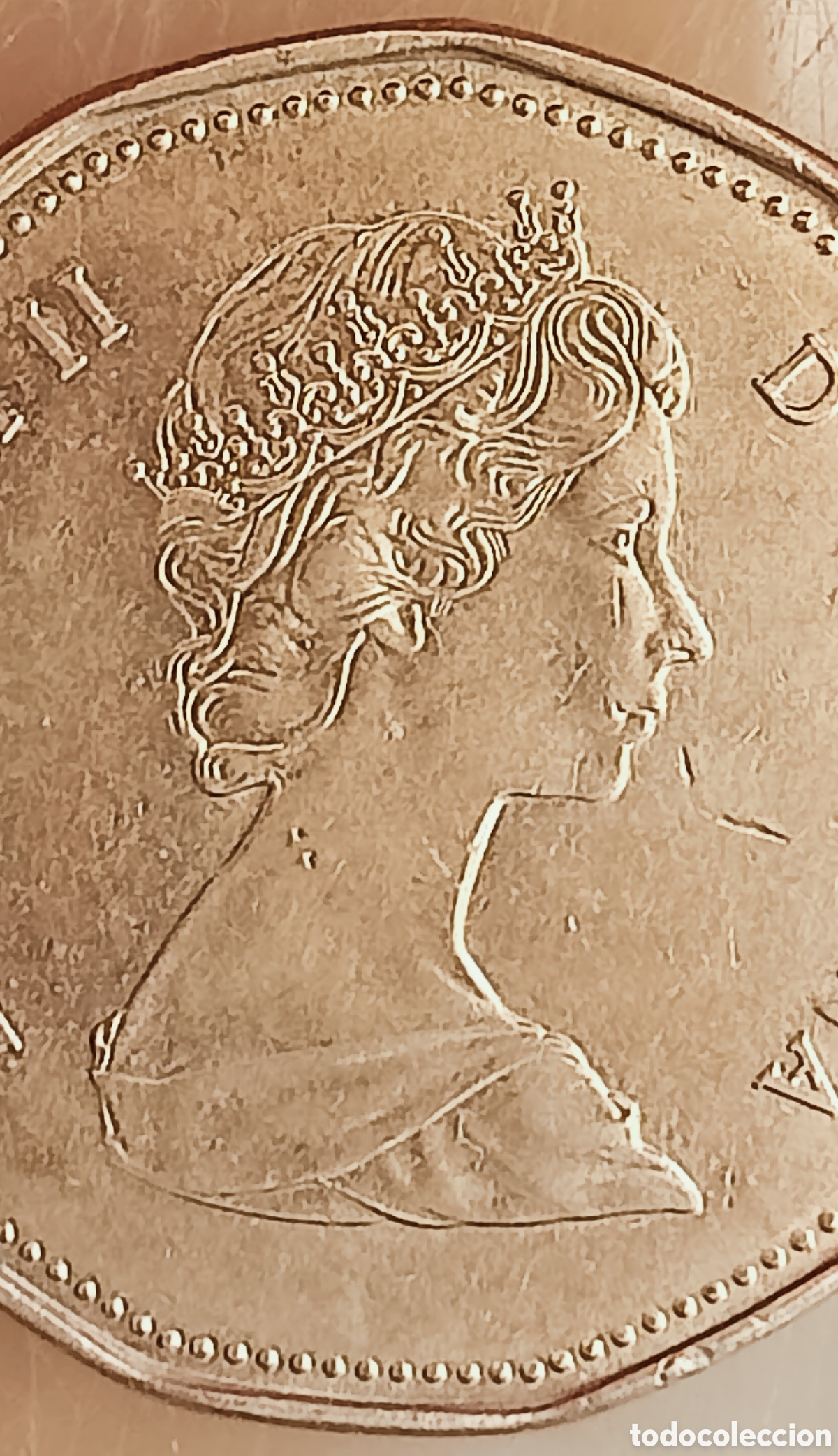 Monedas con errores: Moneda Canad&aacute;(1988) var&iacute;ante - Foto 2