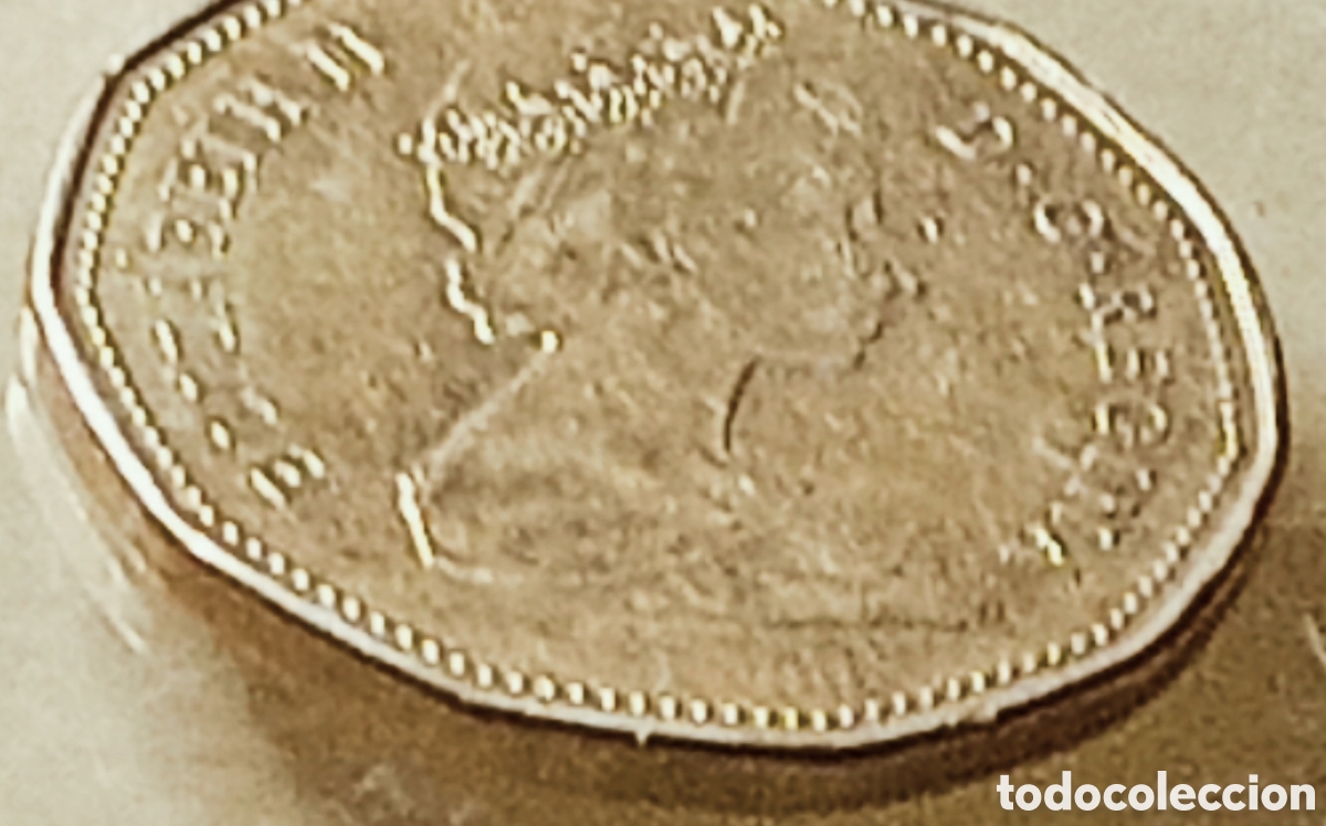 Monedas con errores: Moneda Canad&aacute;(1988) var&iacute;ante - Foto 10