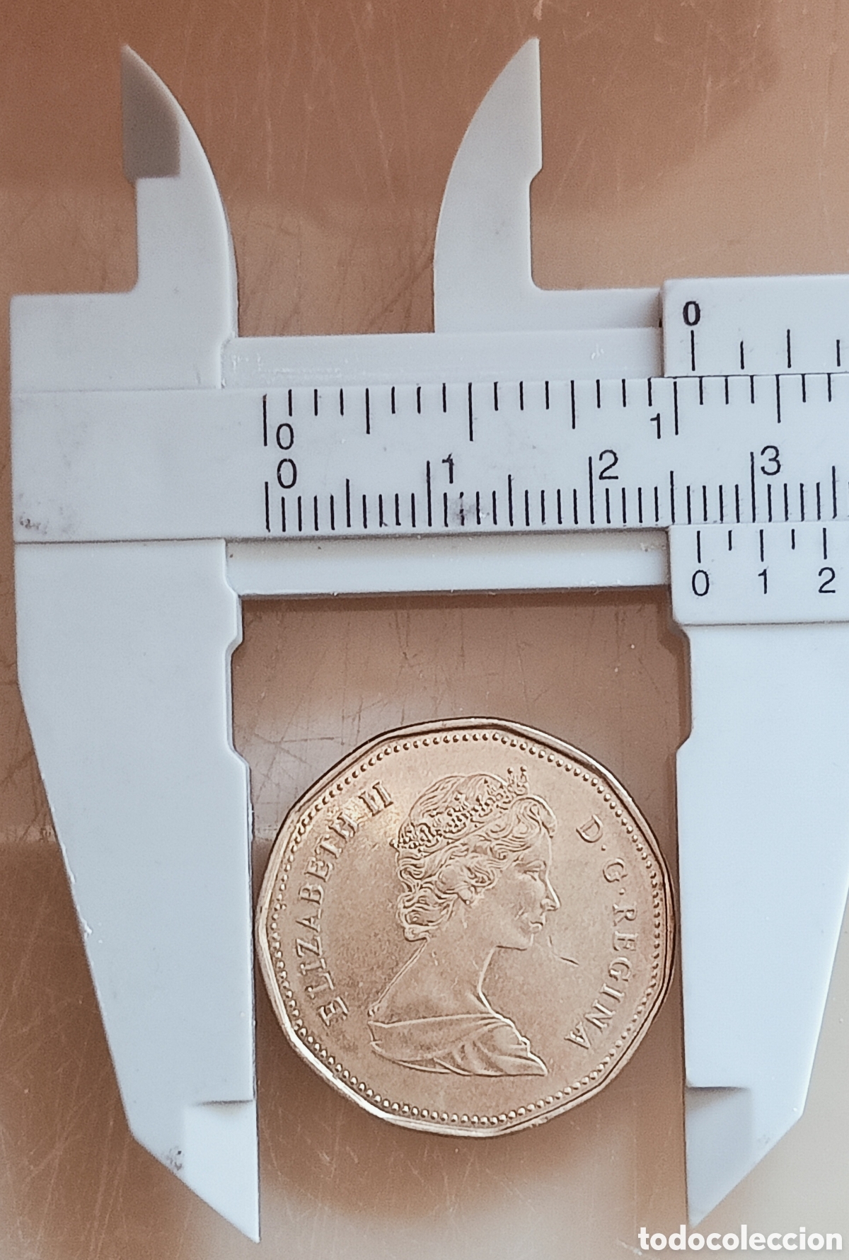 Monedas con errores: Moneda Canad&aacute;(1988) var&iacute;ante - Foto 12