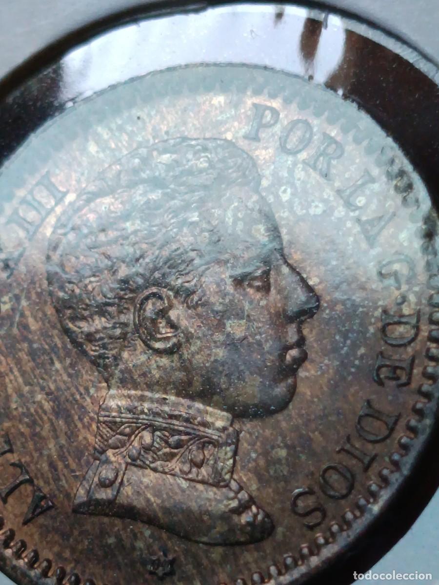 Monedas con errores: 2 cent&iacute;mos 1904 oreja rayada lote 2 - Foto 5