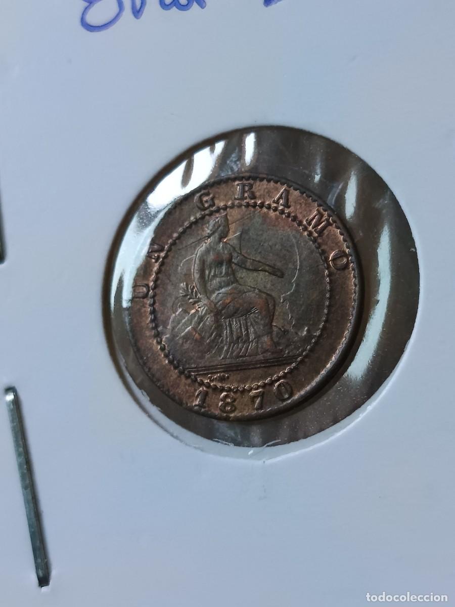Monedas con errores: 1 c&eacute;ntimo 1870 repinte - Foto 4