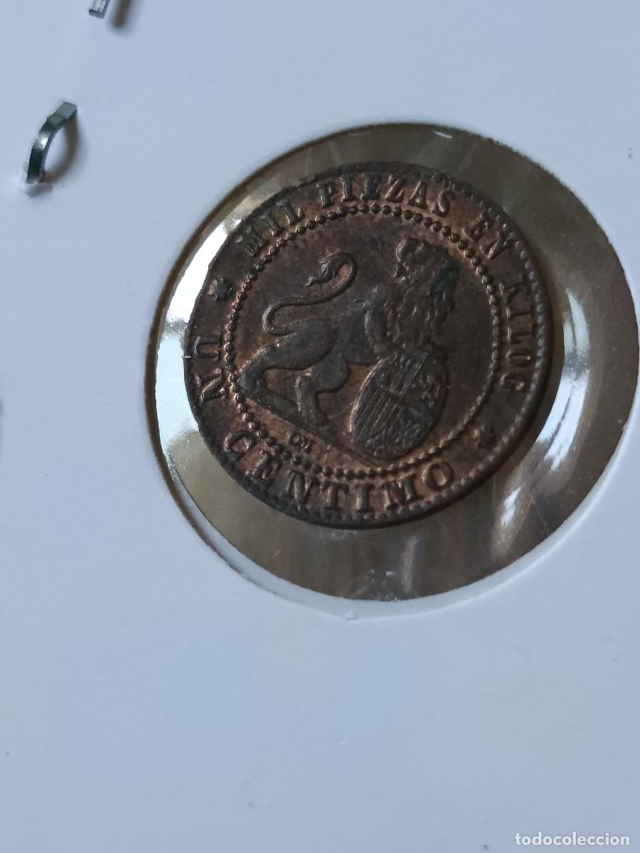 Monedas con errores: 1 c&eacute;ntimo 1870 repinte - Foto 5