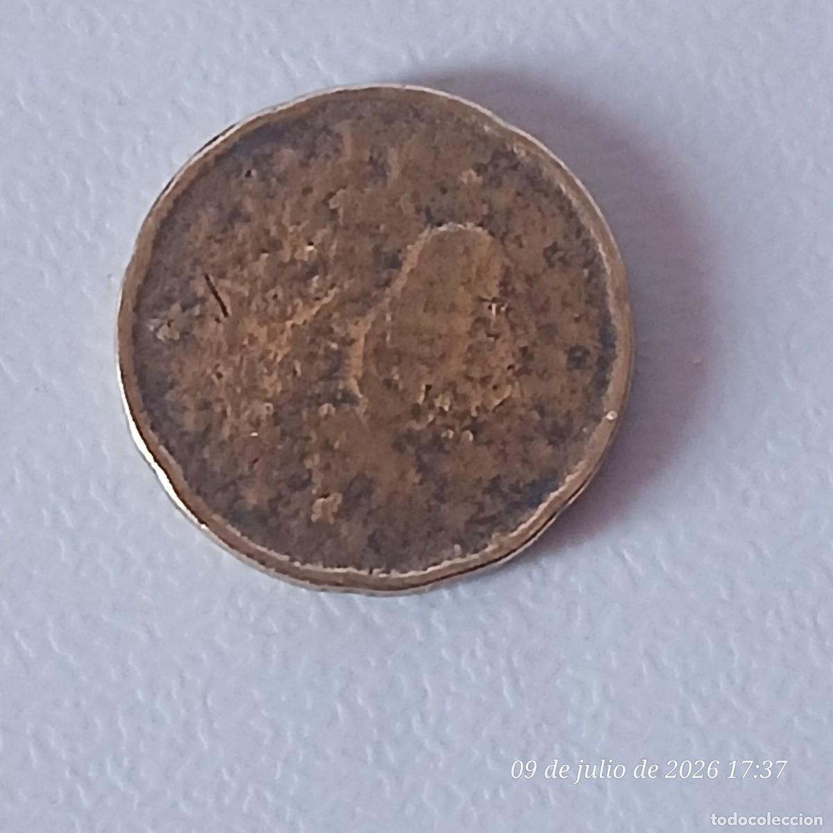 Monedas con errores: Moneda de 20 ctmos. de Euro. Espa&ntilde;a, superdefectuosa. - Foto 2
