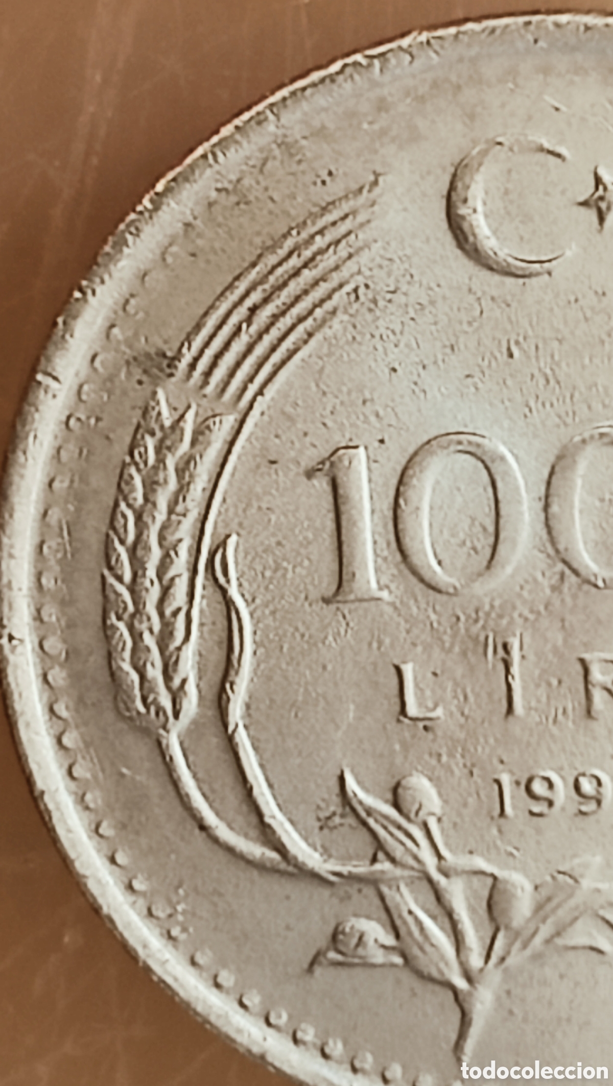 Monedas con errores: Moneda Turqu&iacute;a (1991) Error - Foto 10