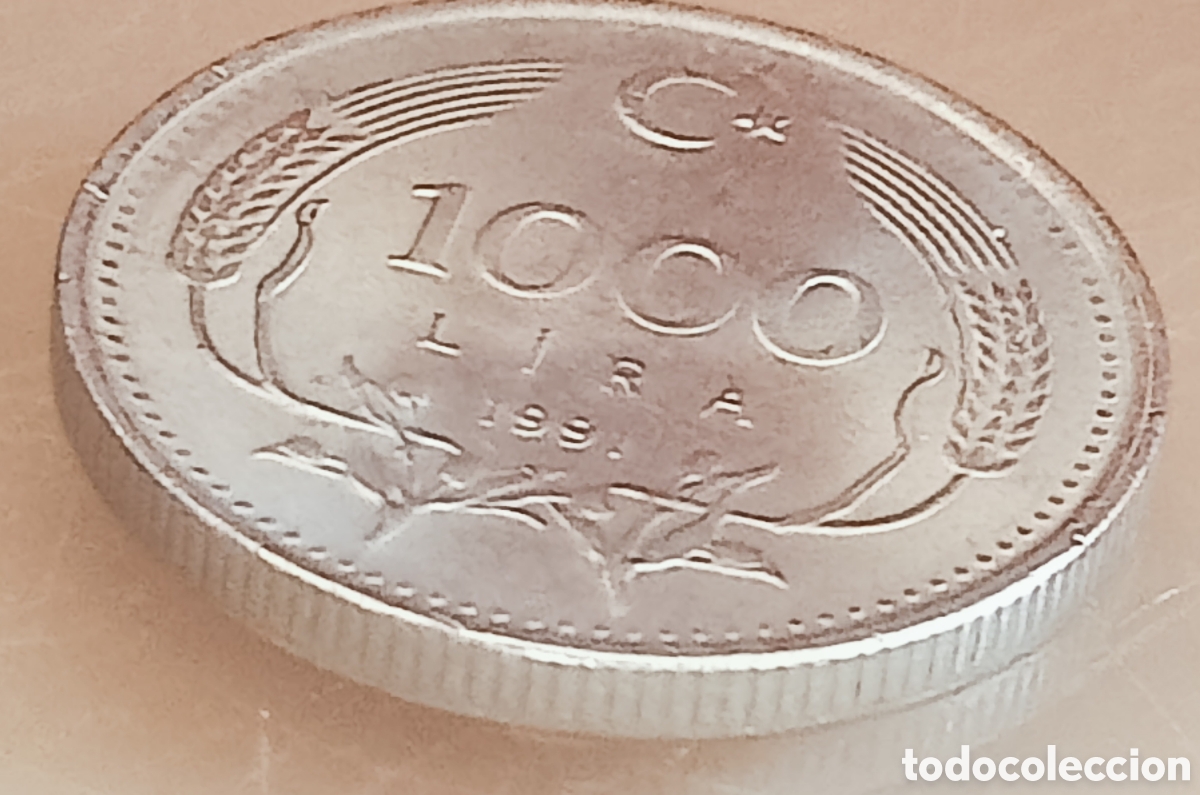 Monedas con errores: Moneda Turqu&iacute;a (1991) Error - Foto 30