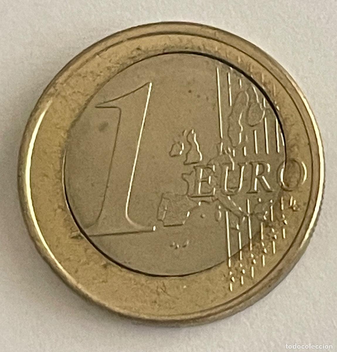 Monedas con errores: * ERROR * 1 euro Alemania 2002. DOBLE TALADRO