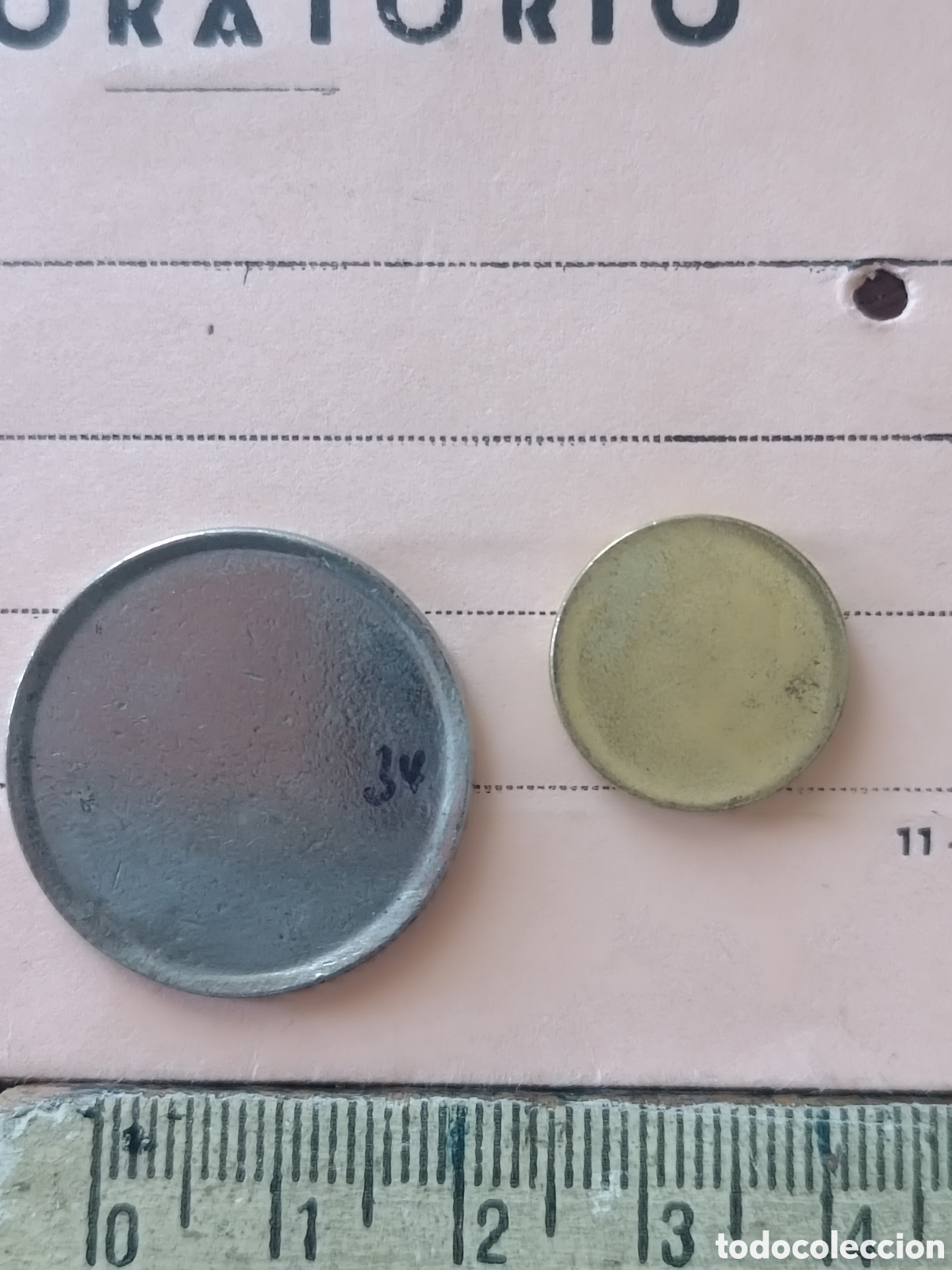 Monedas con errores: Antiguos discos o cospeles de pesetas