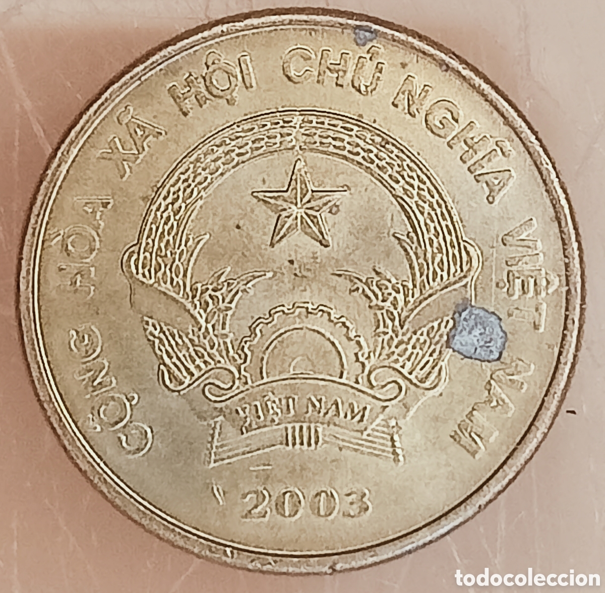 Monedas con errores: Moneda Vietnam(2003) Raro - Foto 1