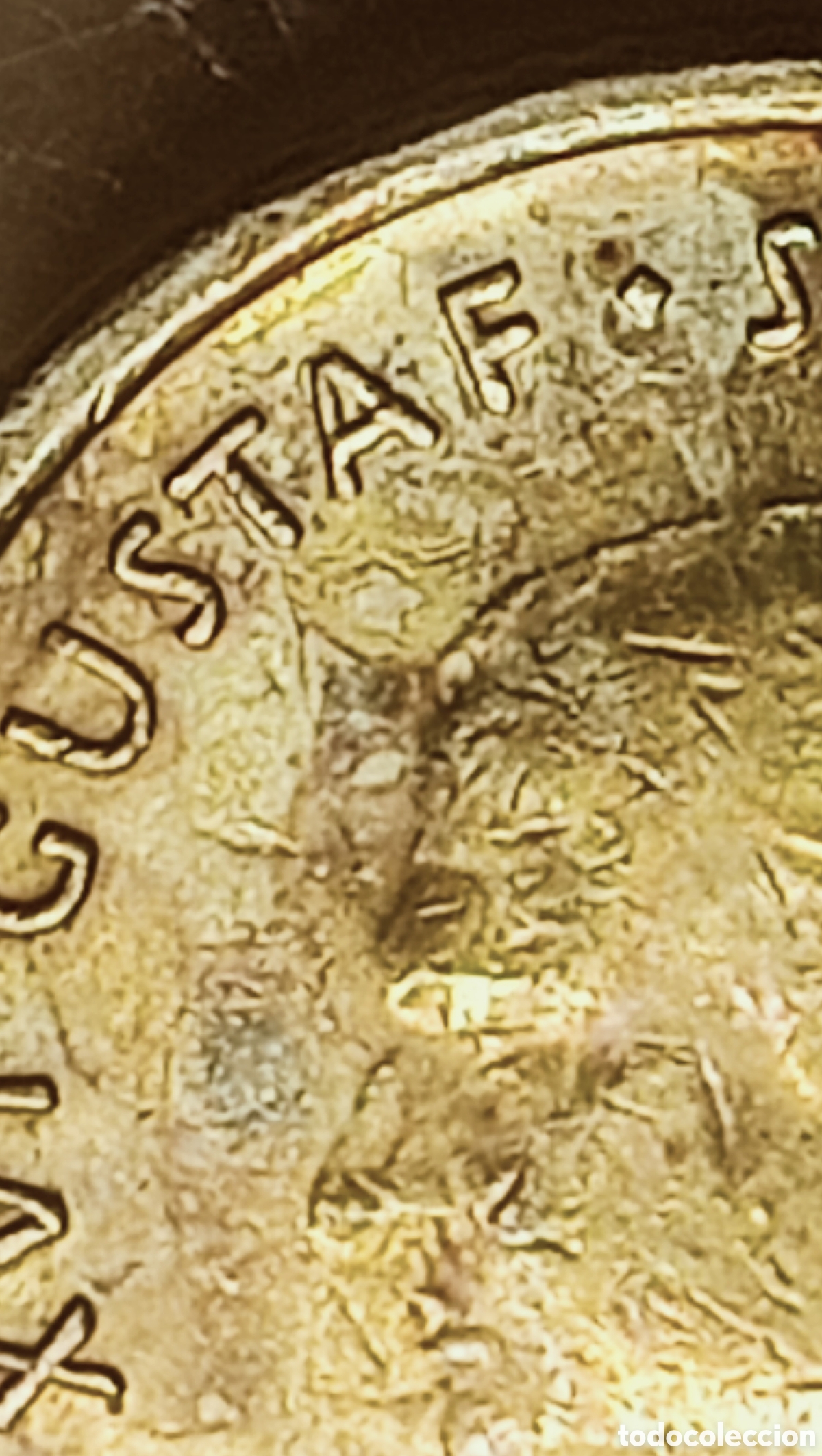 Monedas con errores: Moneda Suecia(2005) Error - Foto 11