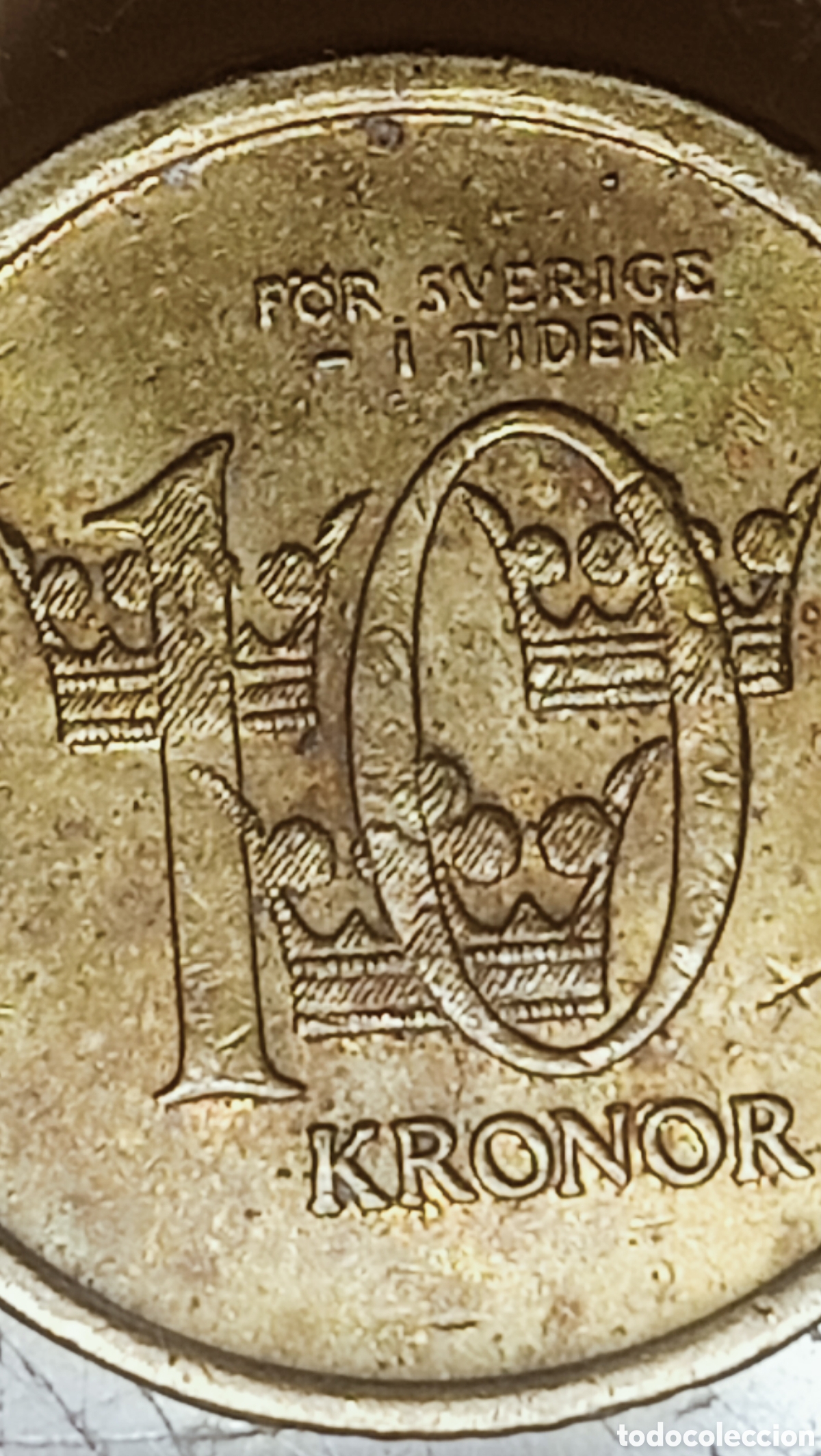 Monedas con errores: Moneda Suecia(2005) Error - Foto 13