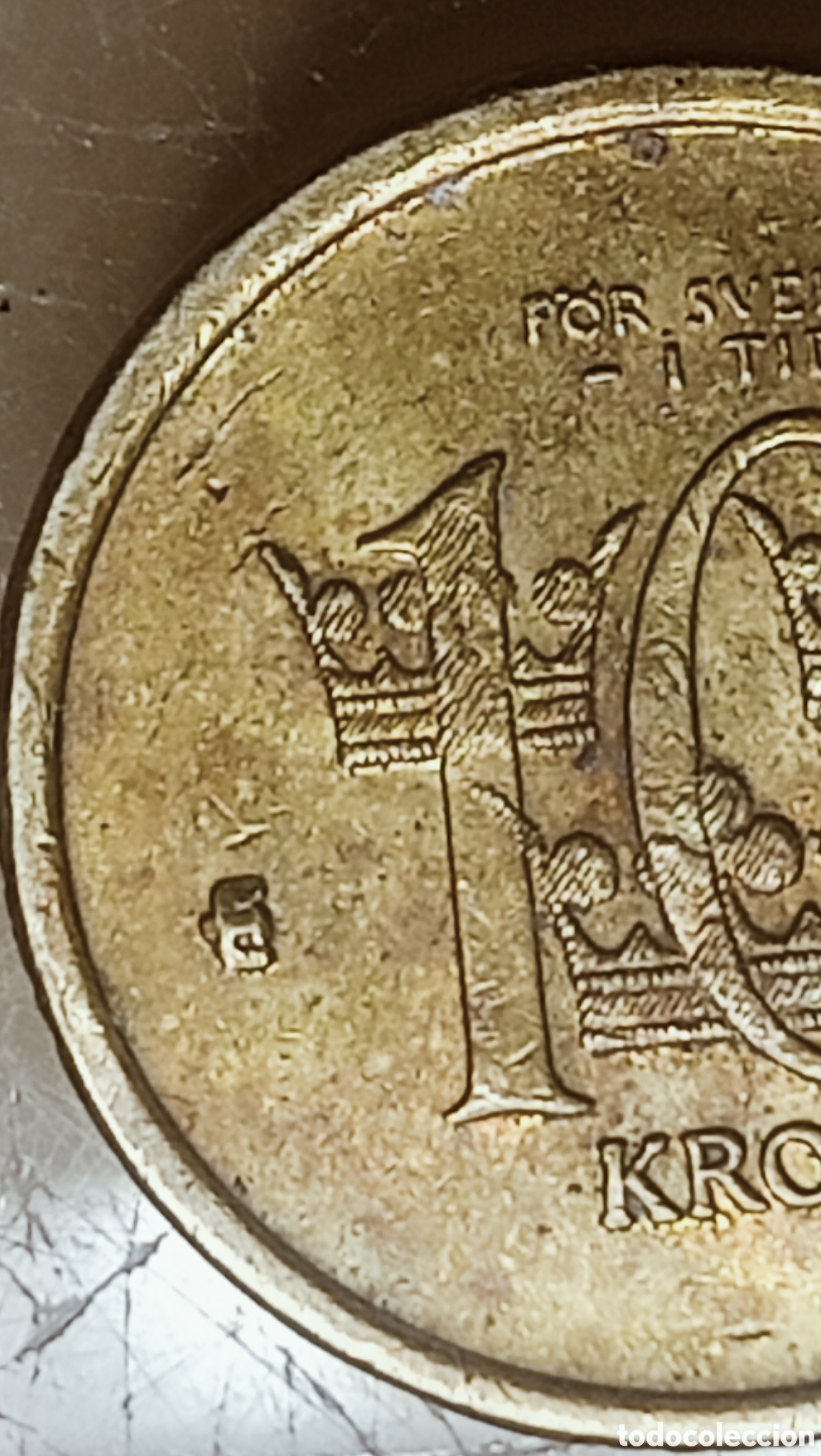 Monedas con errores: Moneda Suecia(2005) Error - Foto 14