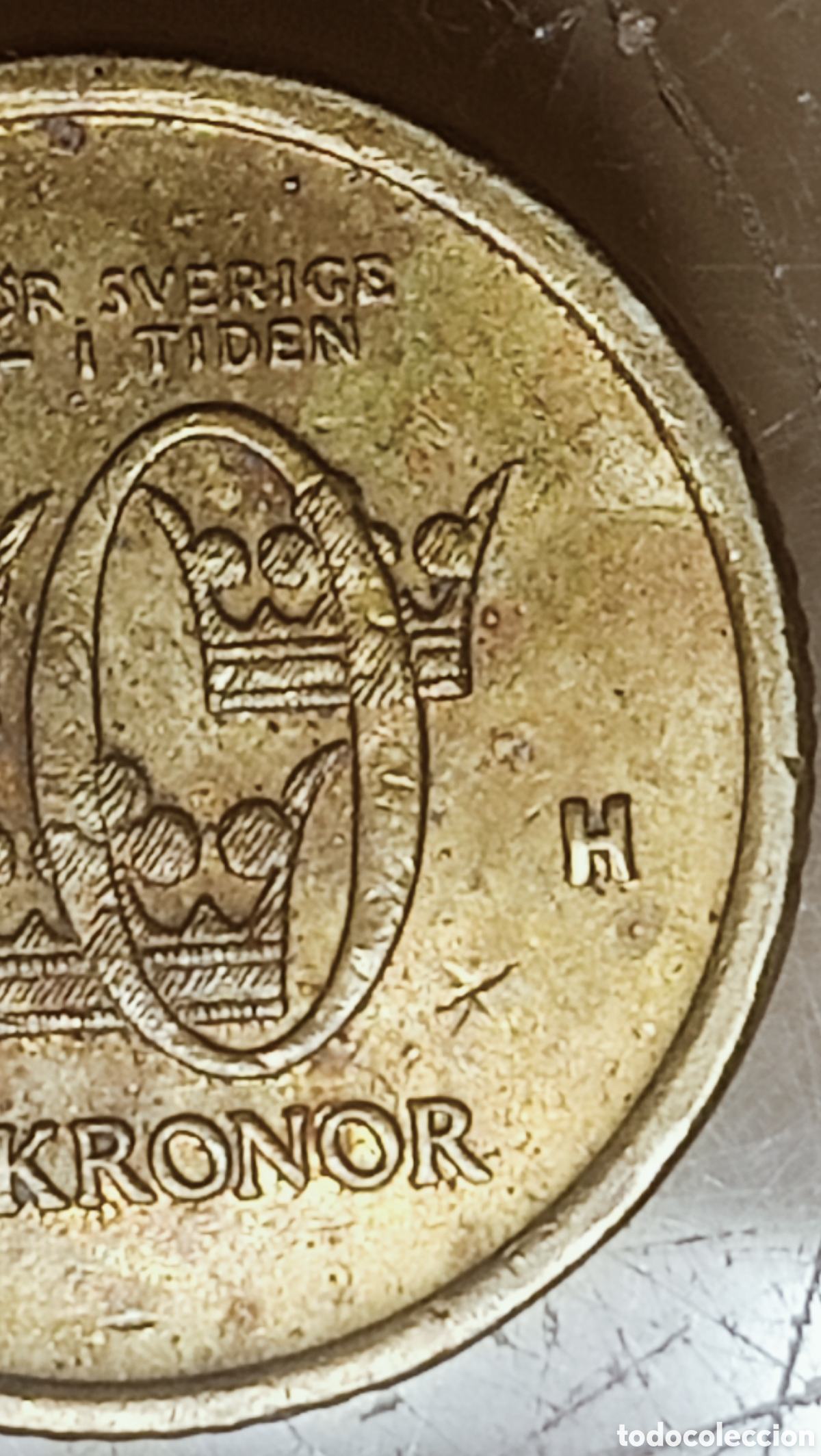 Monedas con errores: Moneda Suecia(2005) Error - Foto 15