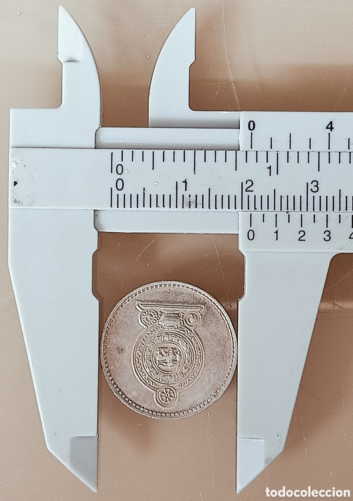 Monedas con errores: Moneda Sri Lanka(1978) var&iacute;ante - Foto 11