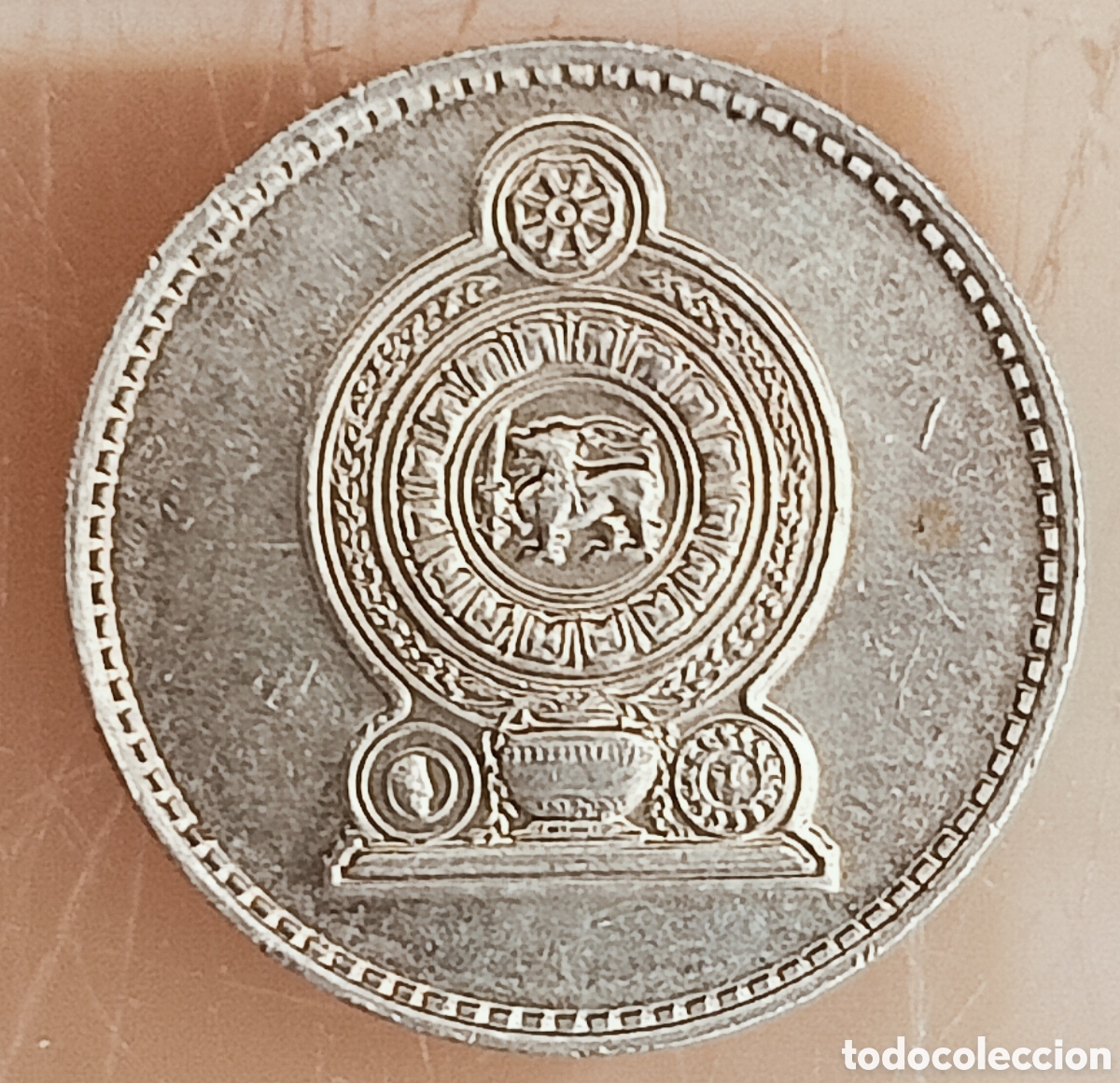 Monedas con errores: Moneda Sri Lanka(1978) var&iacute;ante - Foto 13