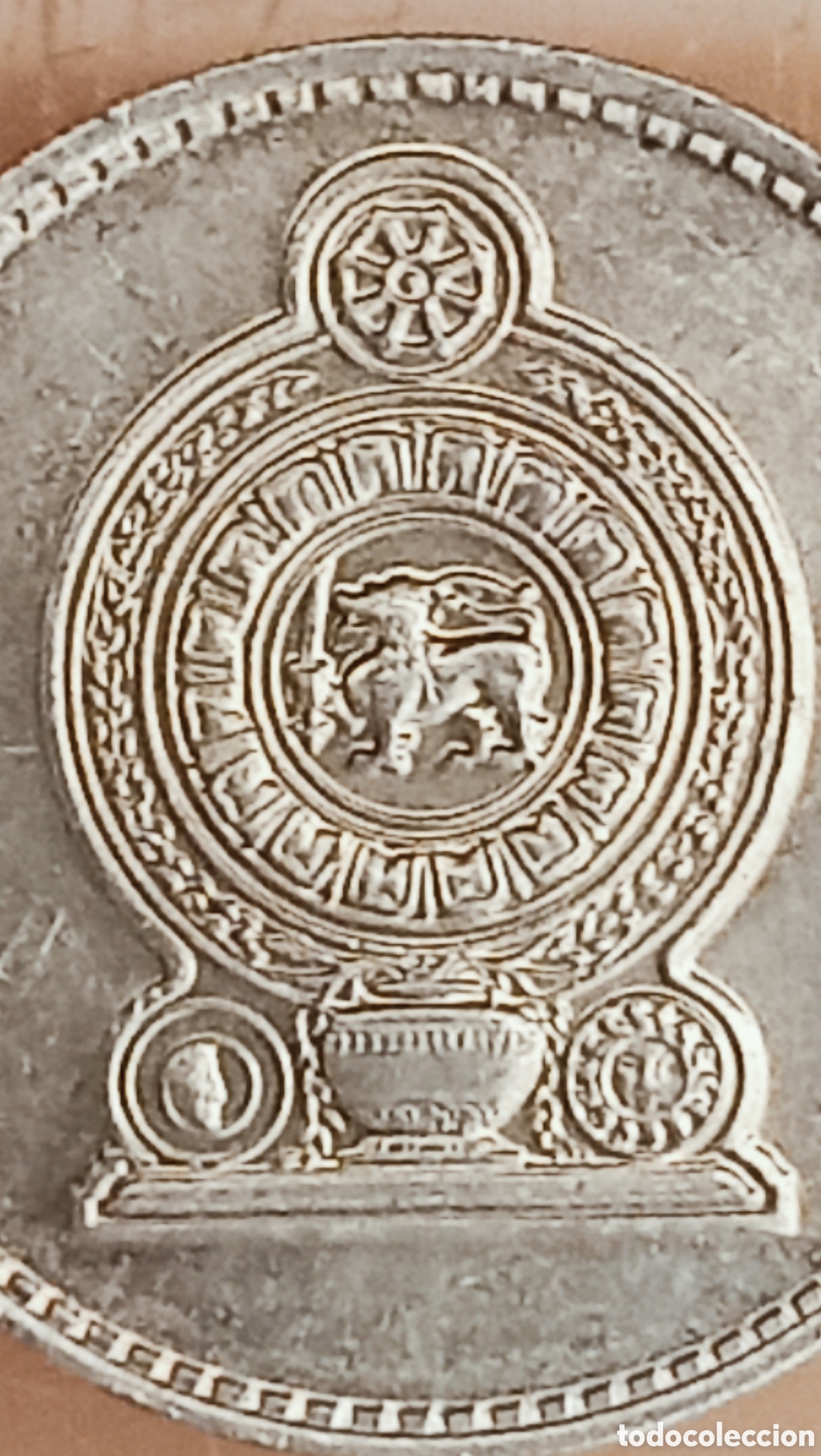 Monedas con errores: Moneda Sri Lanka(1978) var&iacute;ante - Foto 14